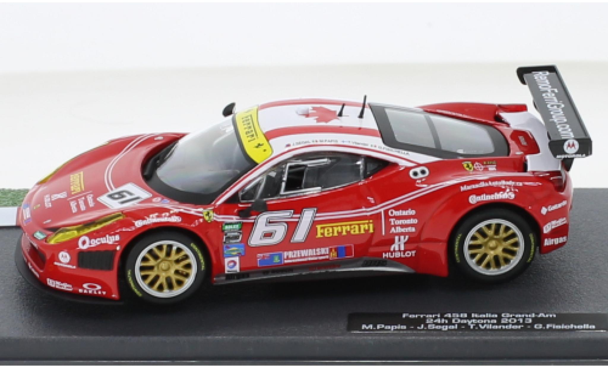 Ferrari 458 1/43 SpecialC Italia Grand-AM No.61 24h Daytona 2013 modelauto