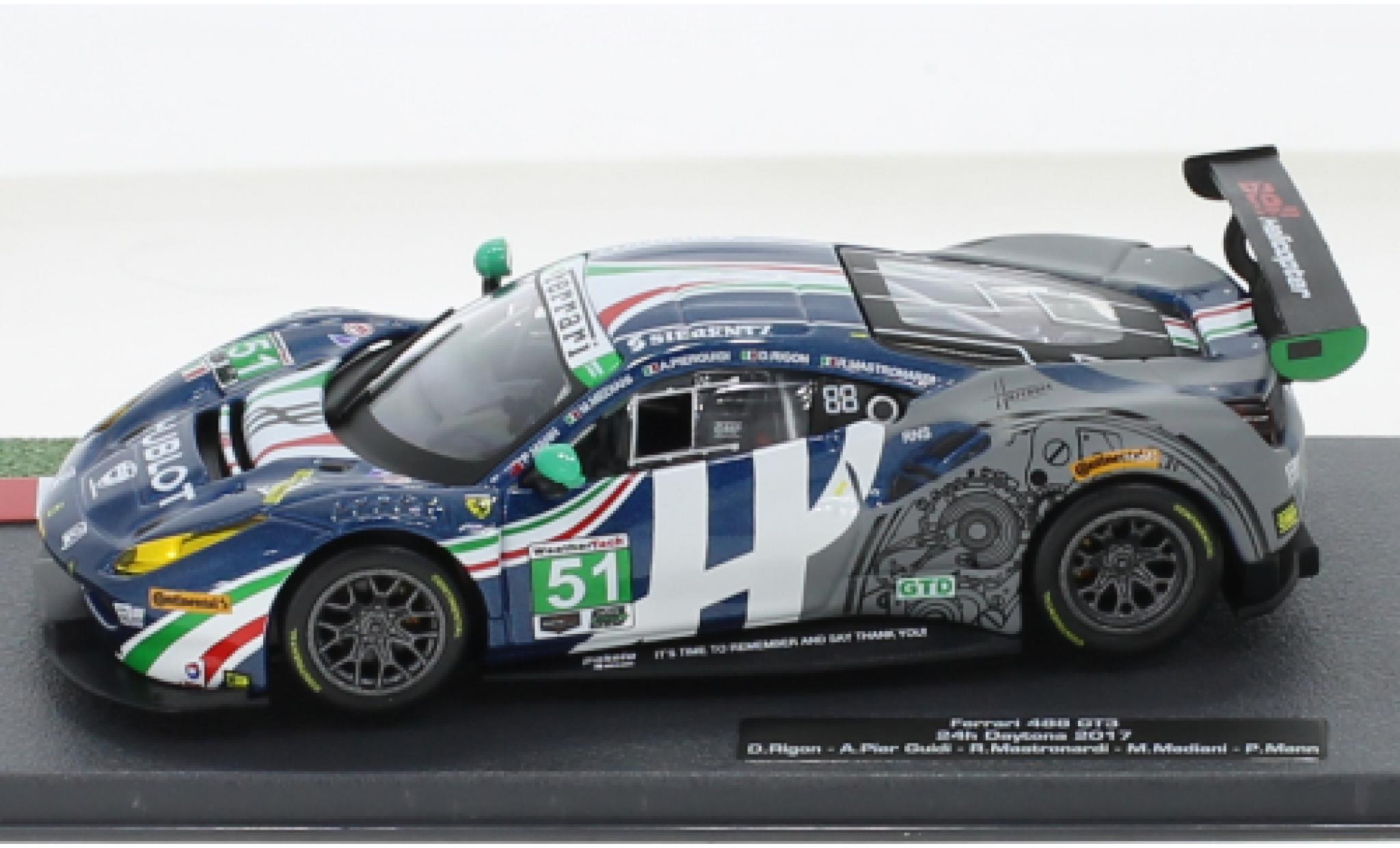 Ferrari 488 1/43 SpecialC GT3 No.51 24h Daytona 2017 modelauto