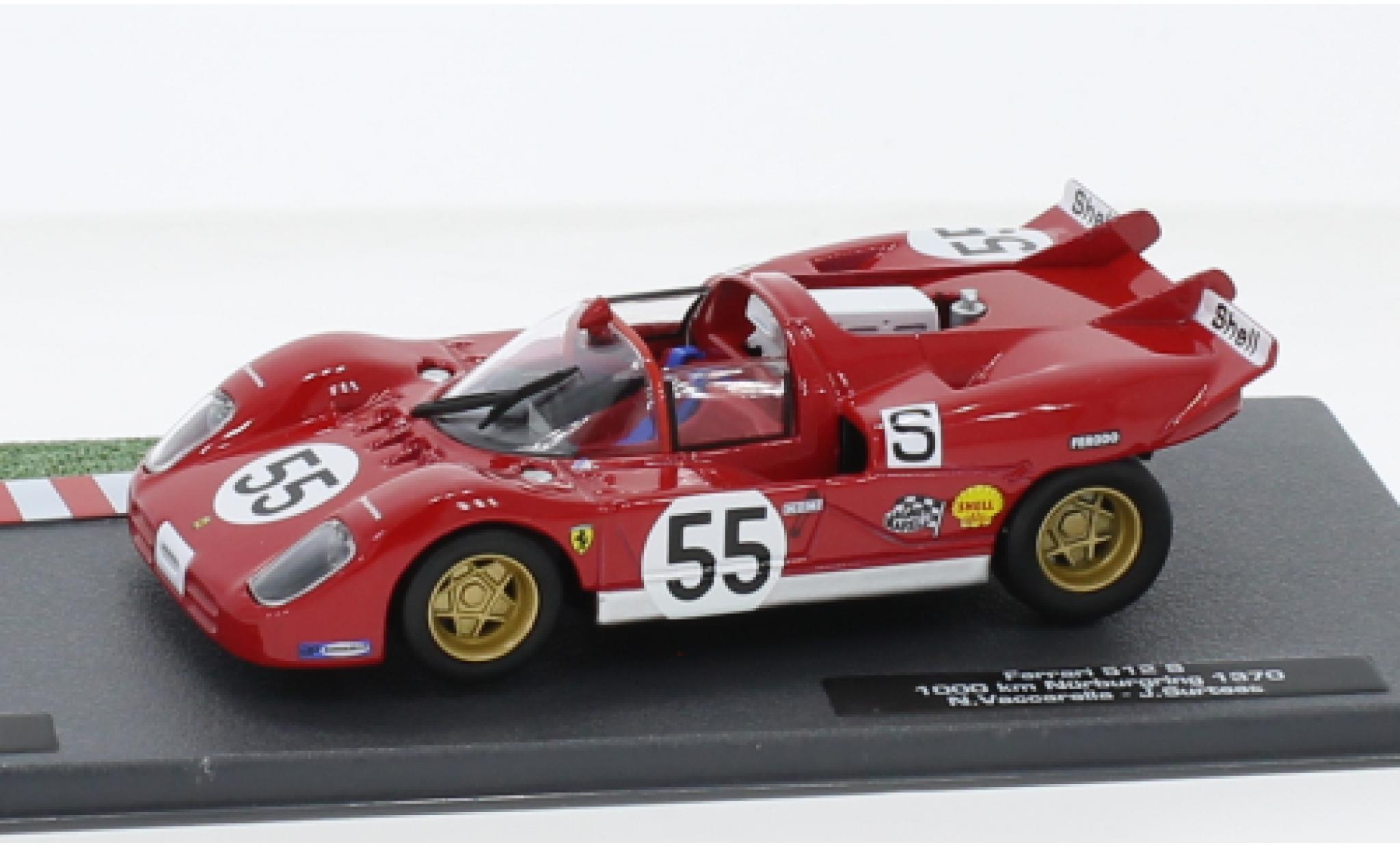 Ferrari 512 1/43 SpecialC .-125 S RHD No.55 1000km Nuerburgring 1970 modelauto