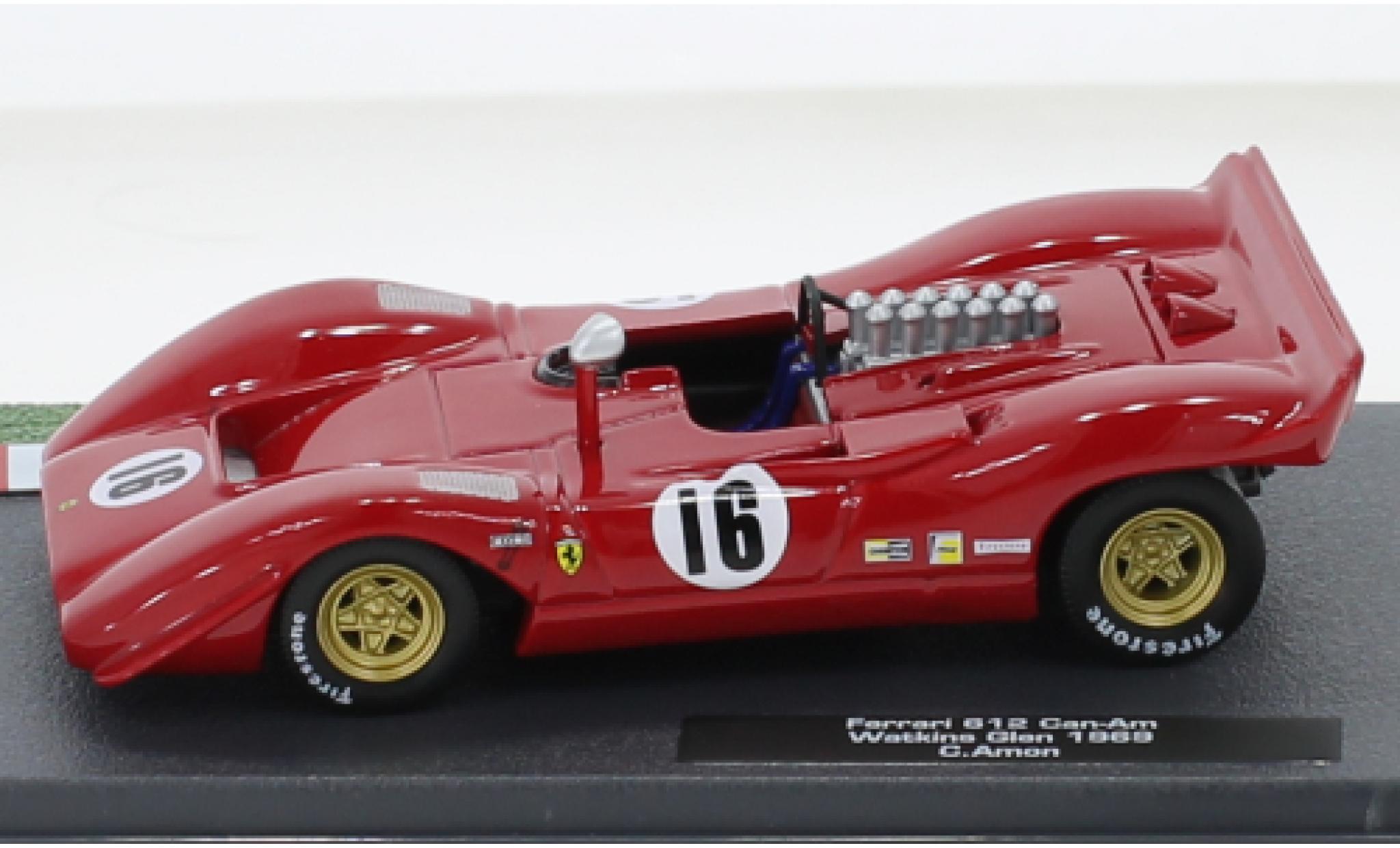 Ferrari 612 1/43 SpecialC Can-Am RHD No.16 Watkins Glen 1969 modelauto