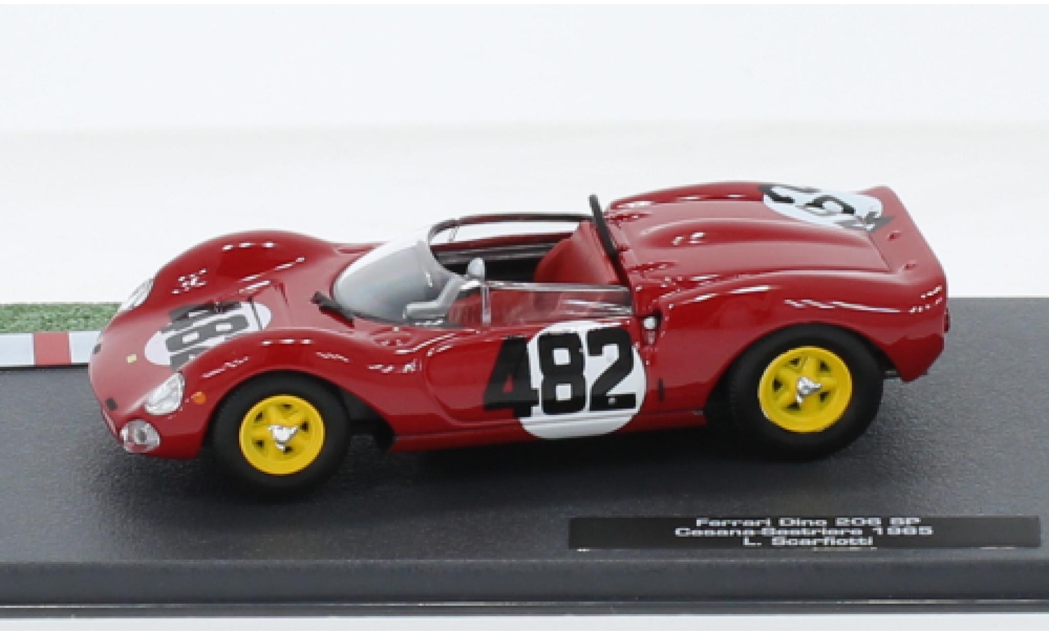 Ferrari Dino 1/43 SpecialC .-125 206 SP RHD No.482 Cesana Sestriere 1965 modelauto