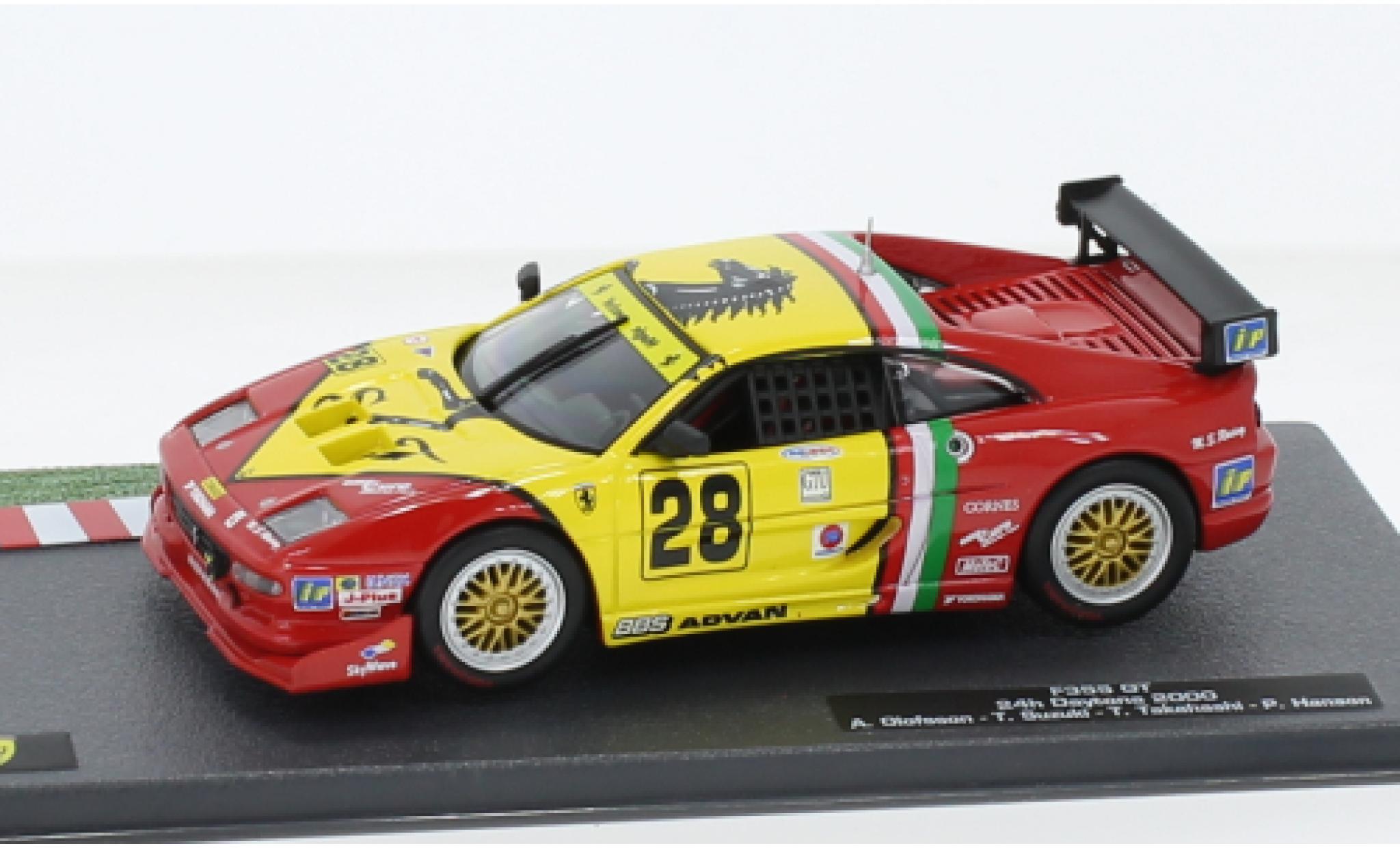 Ferrari F355 1/43 SpecialC .-125 GT No.28 24h Daytona 2000 modelauto