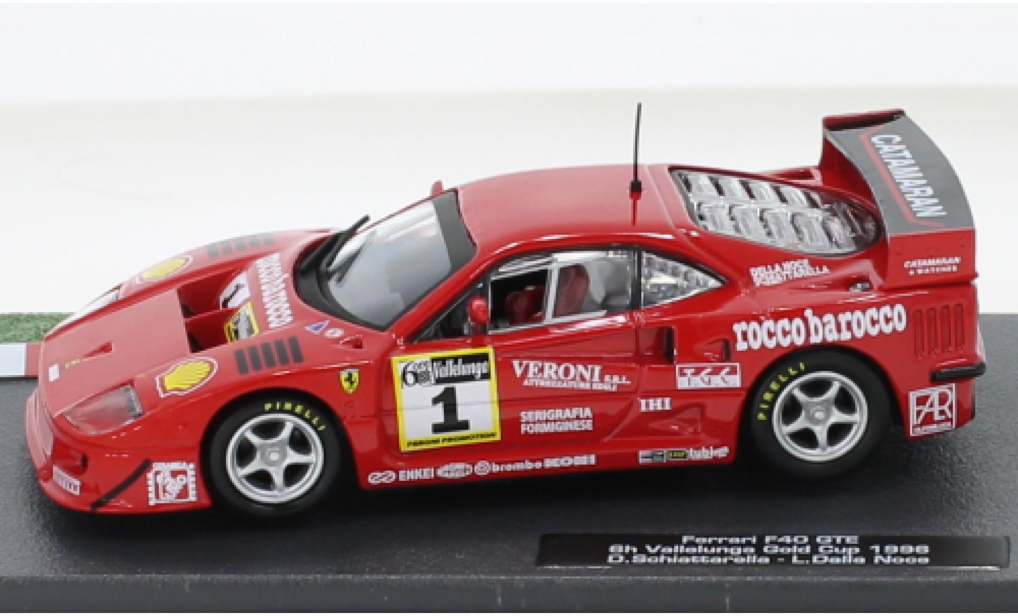 Ferrari F40 1/43 SpecialC GTE No.1 6h Vallelunga 1996 modelauto