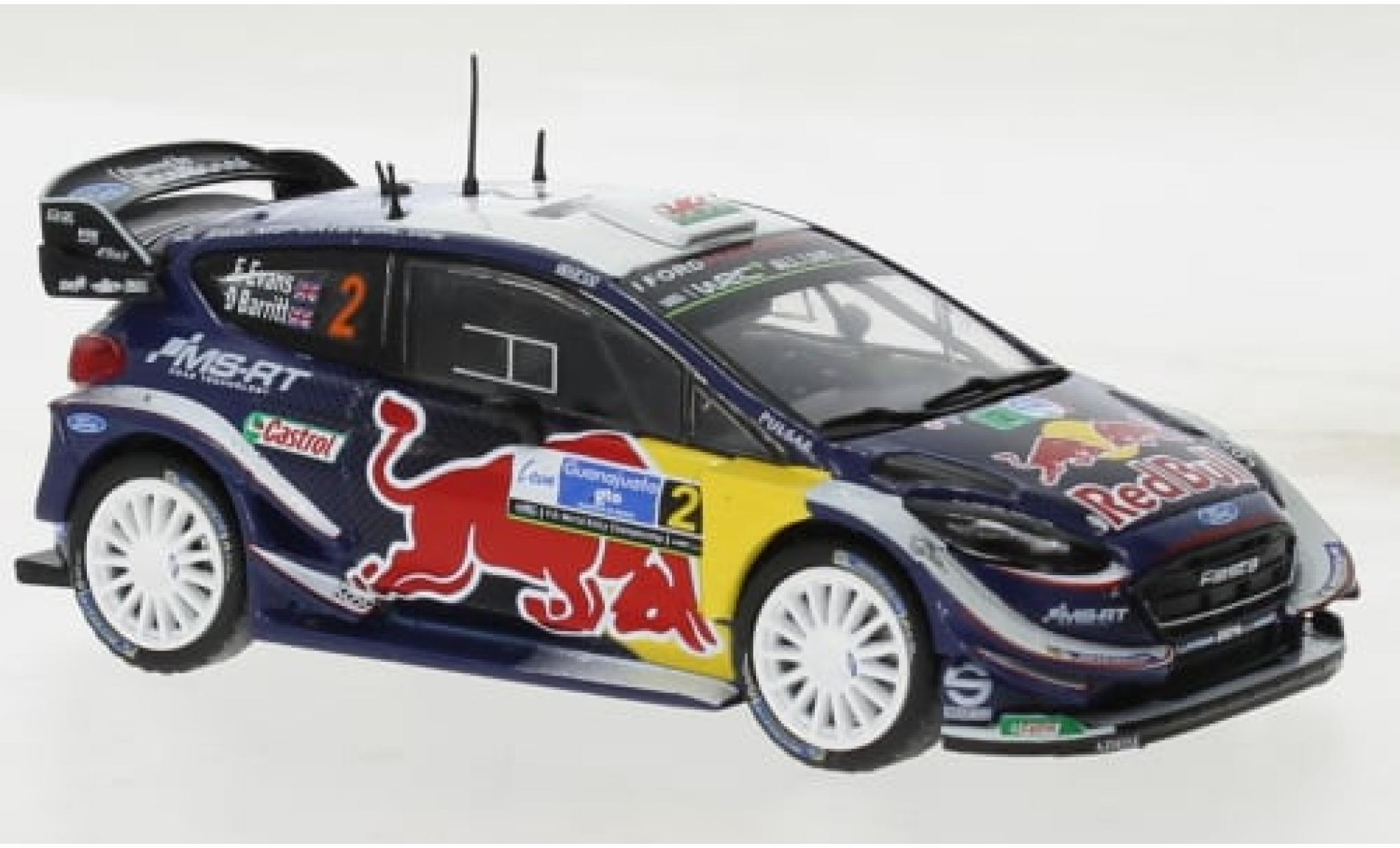 Ford Fiesta 1/43 SpecialC .-127 WRC No.2 M-Sport World Rally Team Red Bull Rallye WM Rallye Mexico 2018 1:43 modelauto