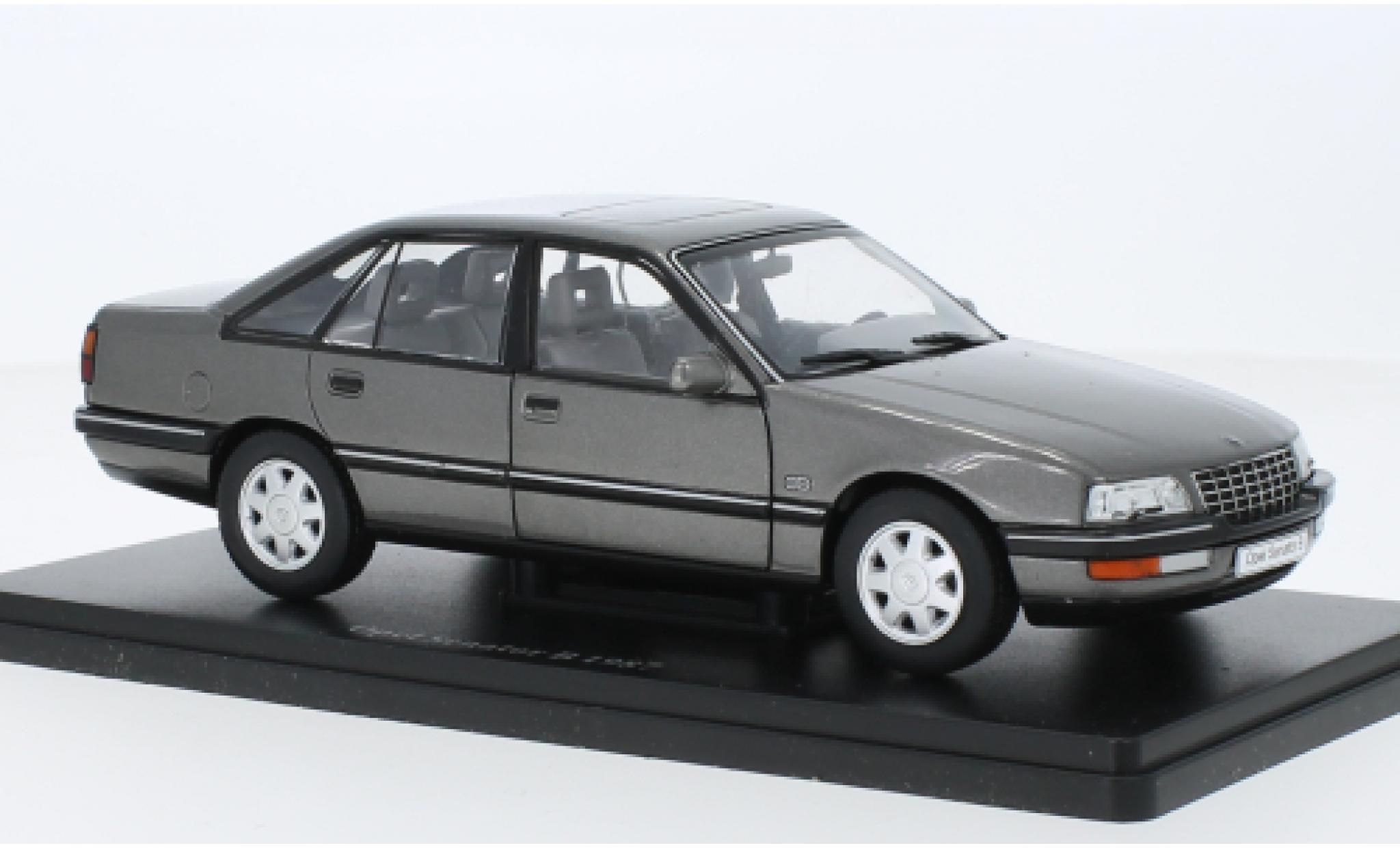 Opel Senator 1/24 SpecialC .-128 B metallic grijs 1987 1:24 modelauto