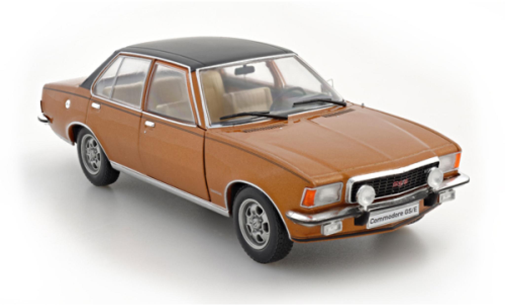 Opel Commodore 1/24 SpecialC B GS/E metallic bruin 1972 modelauto