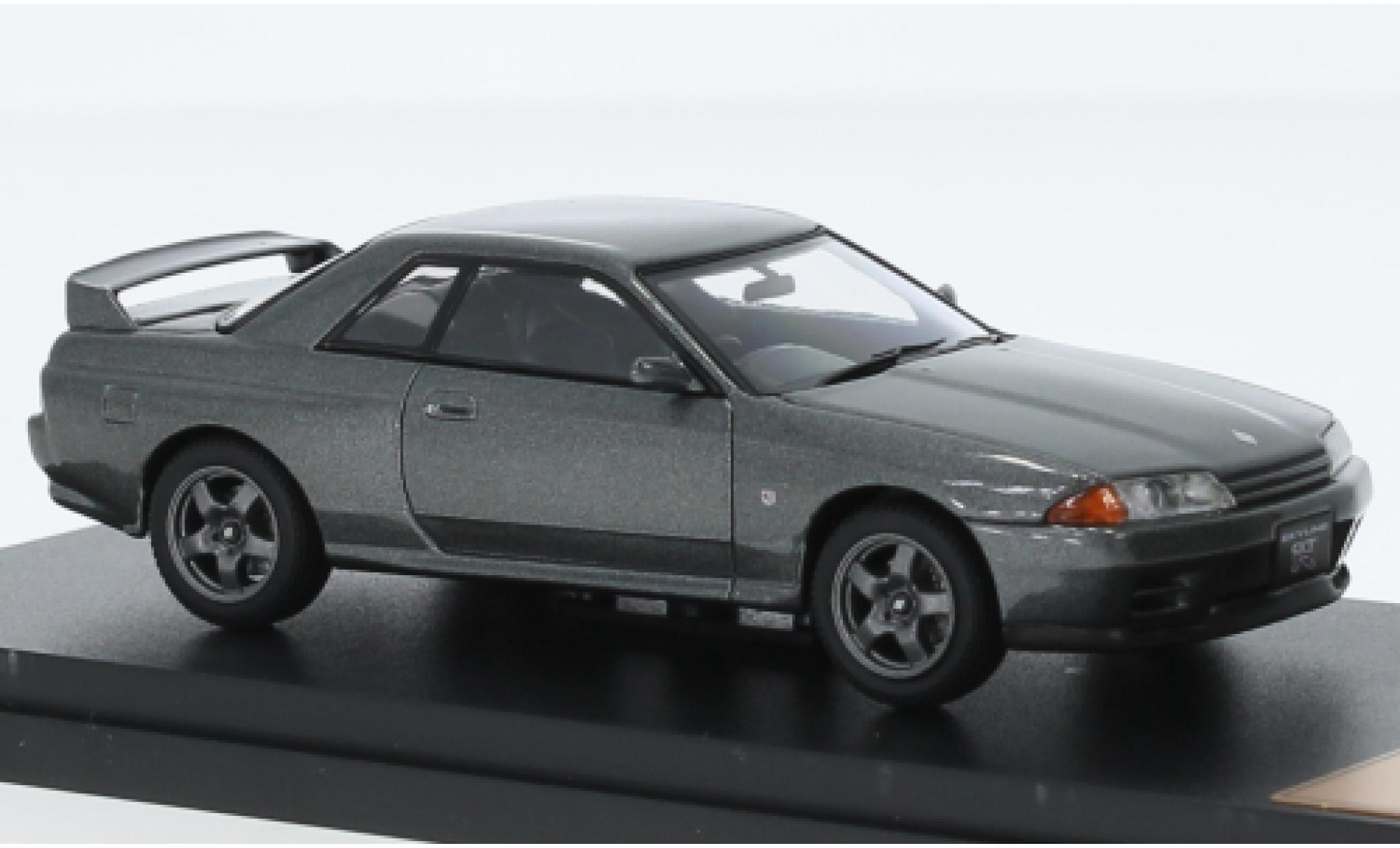Nissan Skyline 1/43 SpecialC .-131 GT-R (BNR32) metallic grijs RHD 1989 modelauto