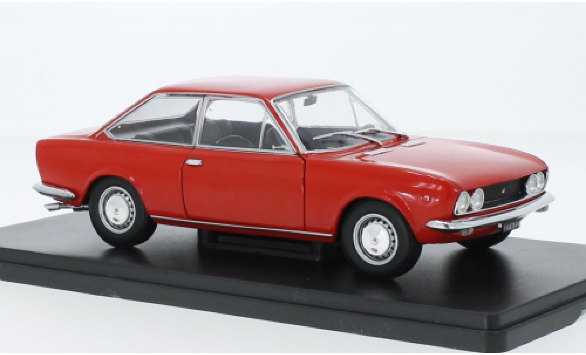 Fiat 124 1/24 SpecialC .-132 Sport 1600 rood 1970 modelauto