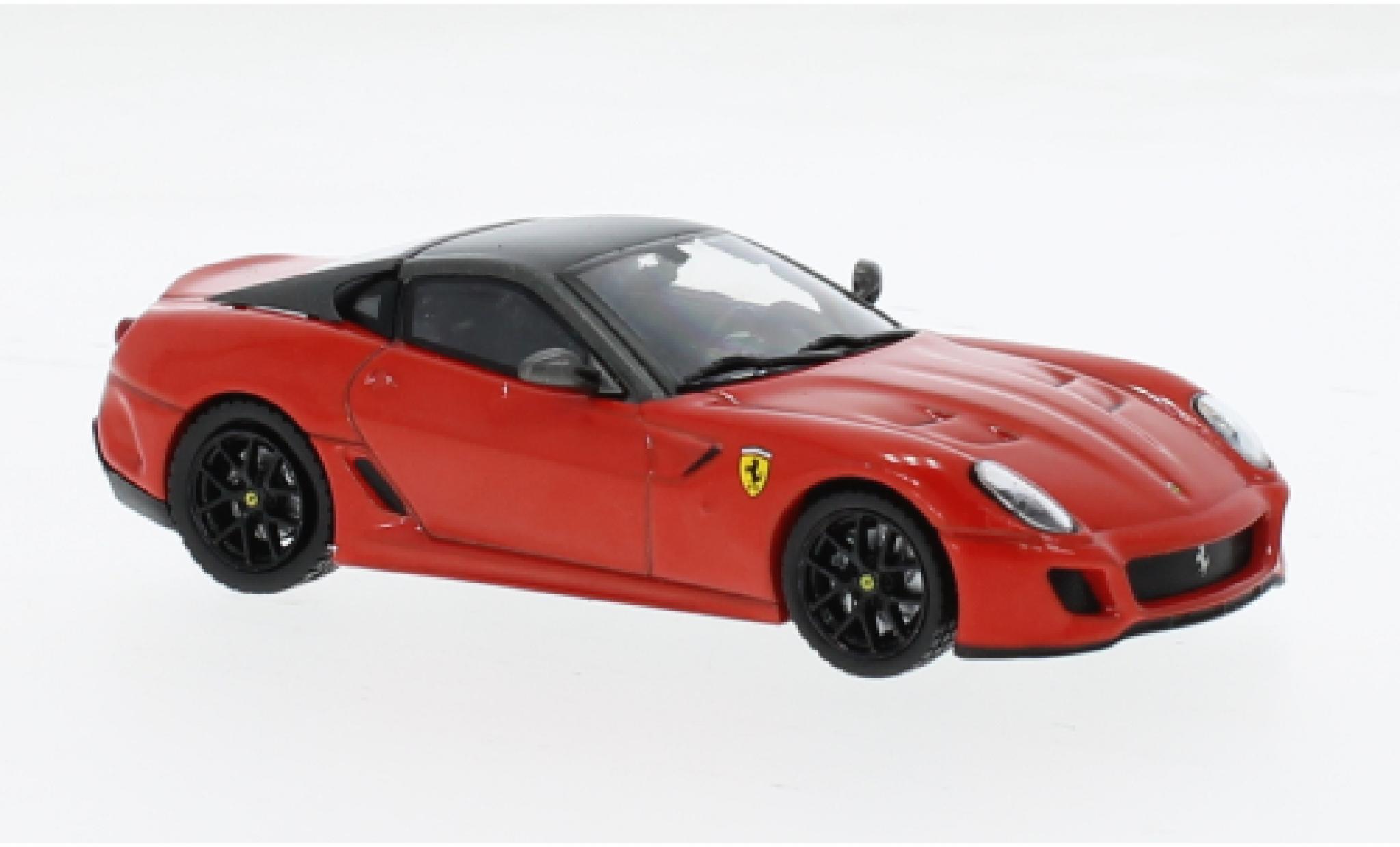 Ferrari 599 1/43 SpecialC .-133 GTO rood/grijs 2010 1:43 modelauto