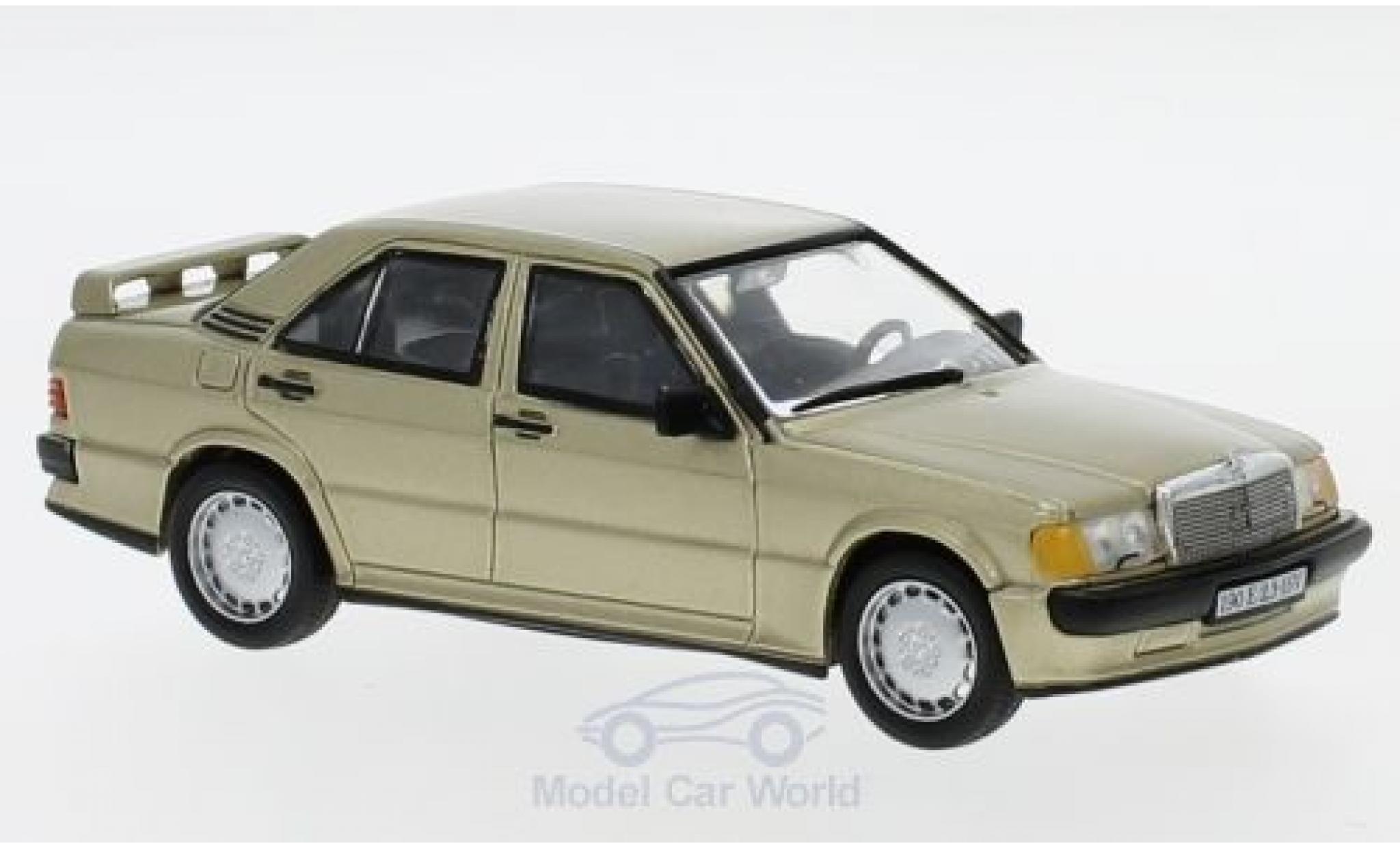 Mercedes 190 1/43 SpecialC E 2.3-16V (W201) metallic beige 1984 ohne Vitrine modelauto