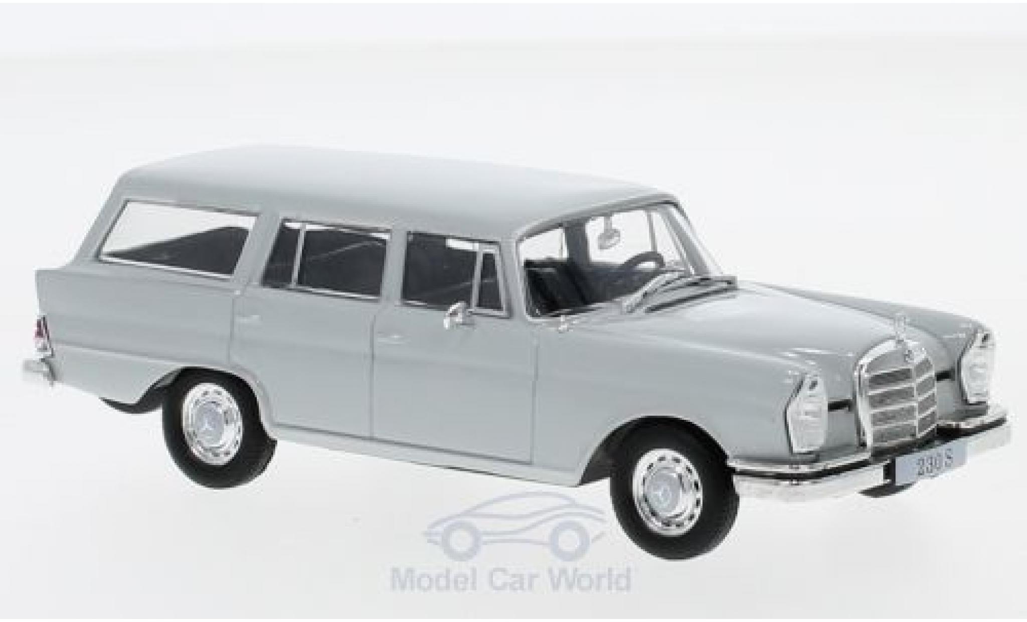 Mercedes 230 1/43 SpecialC S Universal (W111) grijs 1967 ohne Vitrine modelauto