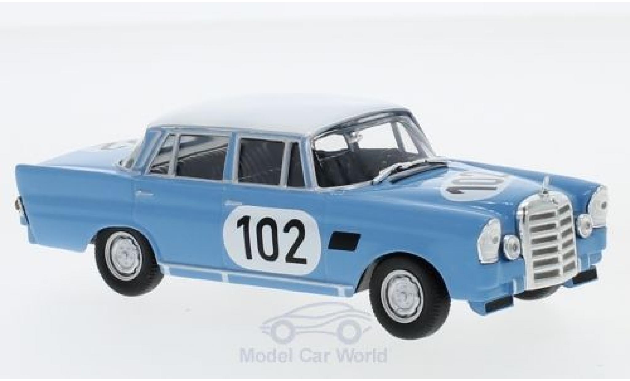 Mercedes 300 1/43 SpecialC SE (W112) No.102 24h Spa 1964 R.Crevits/G.Gosselin ohne Vitrine modelauto