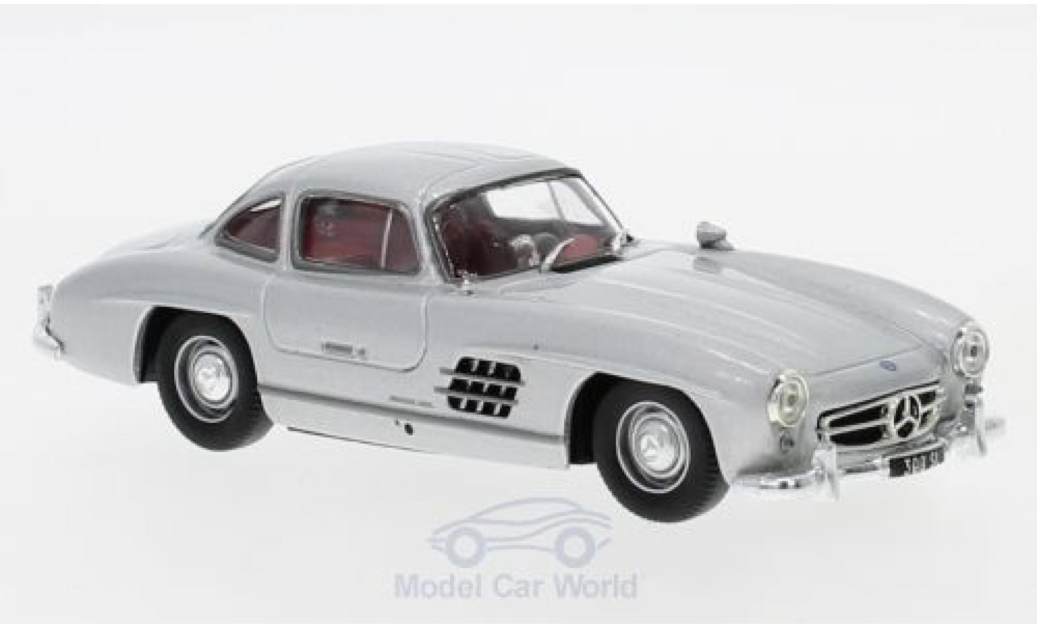 Mercedes 300 1/43 SpecialC SL (W198) grijs 1955 ohne Vitrine modelauto