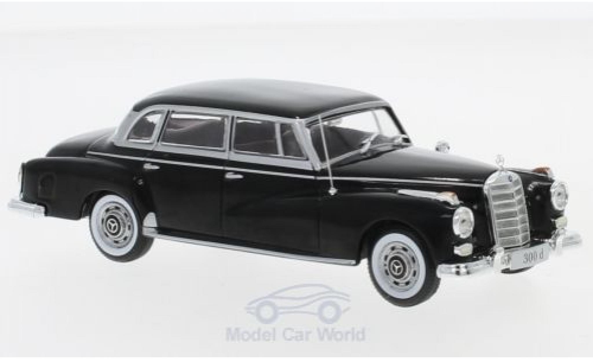 Mercedes 300 1/43 SpecialC d (W189) zwart 1957 ohne Vitrine modelauto