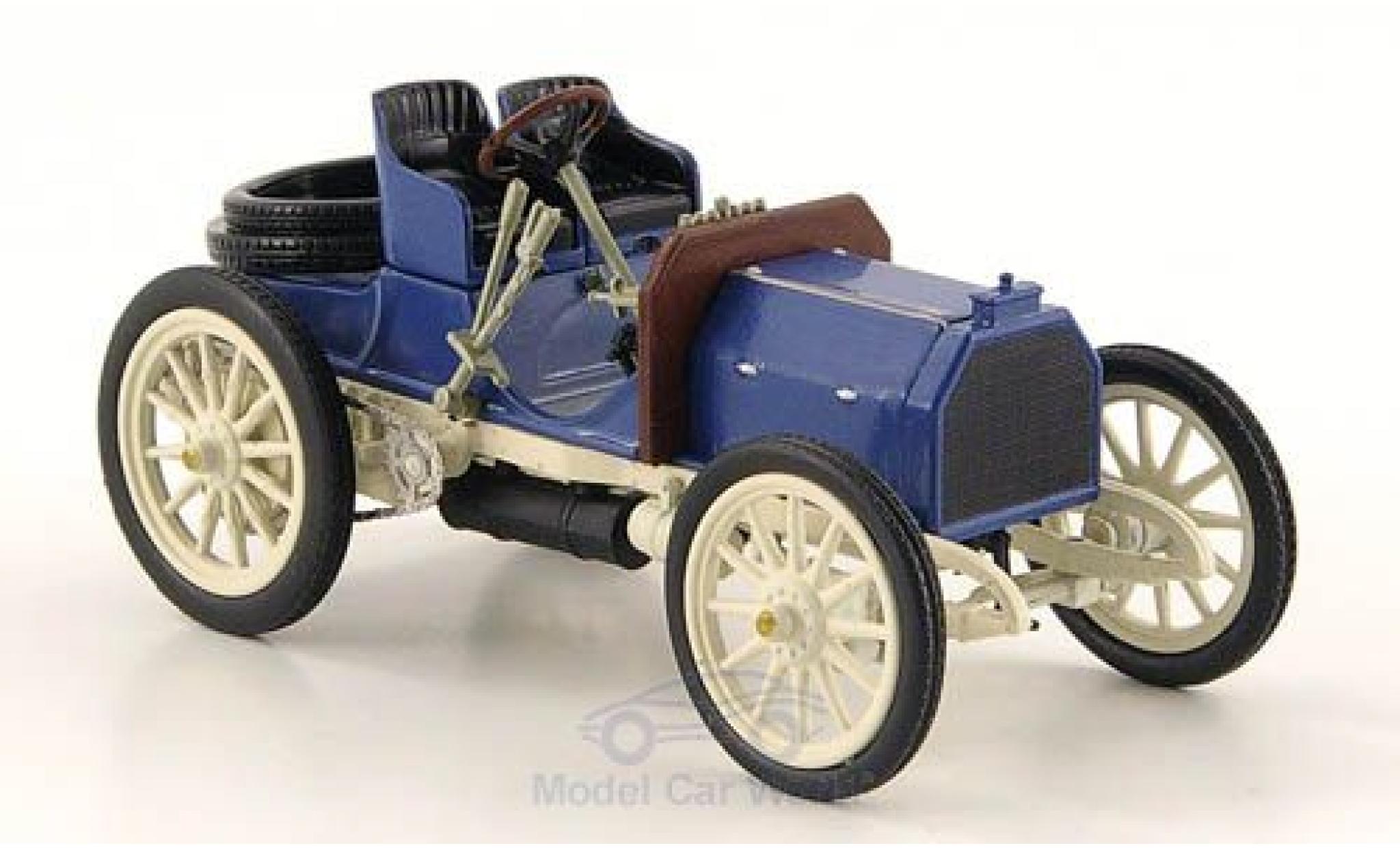 Mercedes Simplex 1/43 SpecialC 40 PS blauw/grijs 1902 ohne Vitrine modelauto