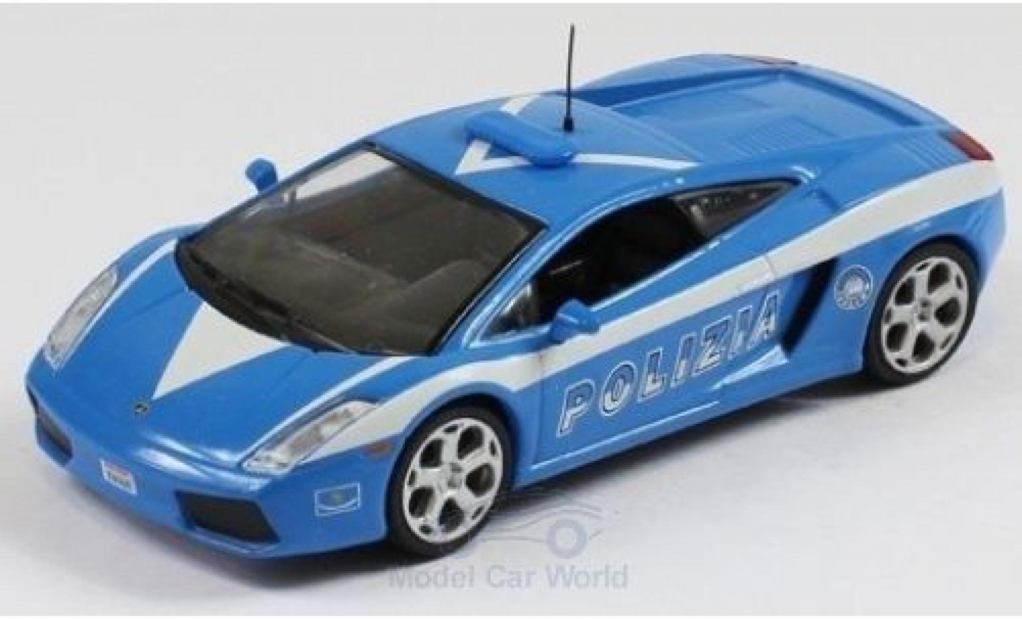 Lamborghini Gallardo 1/43 SpecialC Polizia ohne Vitrine modelauto