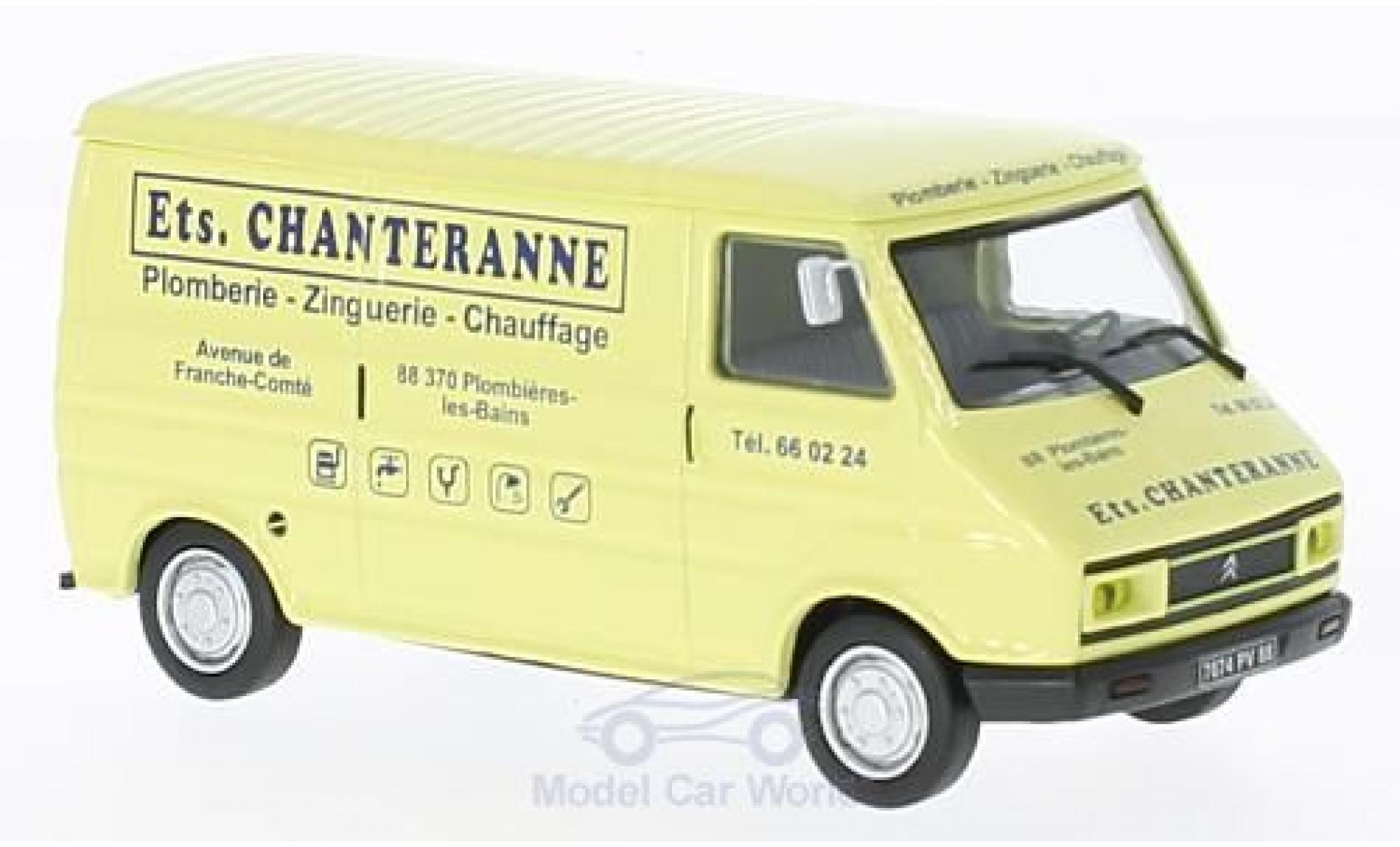 Citroen C3 1/43 SpecialC 5 Plombier (F) mit Figur modelauto