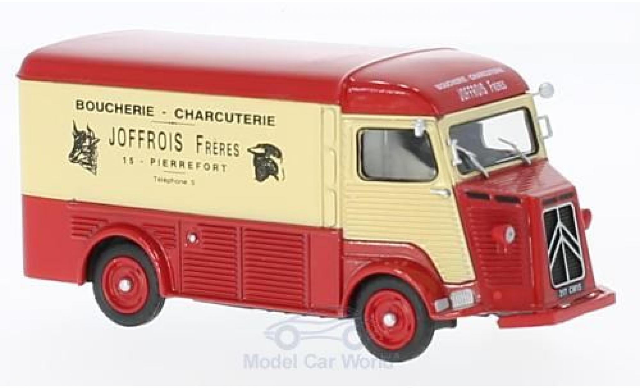 Citroen Type H 1/43 SpecialC Boucher - Charcutier mit Figur modelauto
