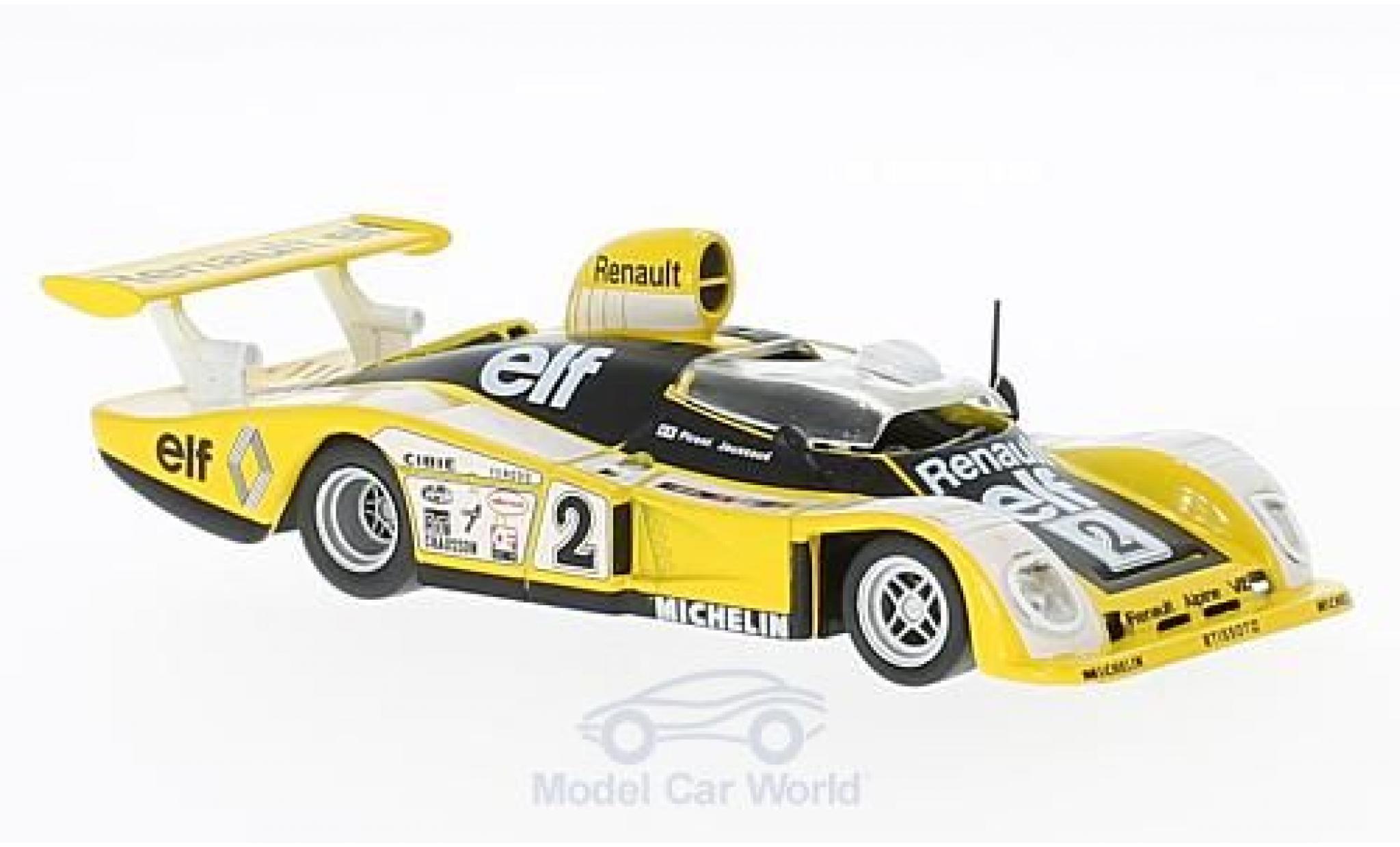 Alpine A442 1/18 SpecialC Renault A 442B No.2 24h Le Mans 1978 D.Pironi/J.P.Jaussaud ohne Vitrine modelauto