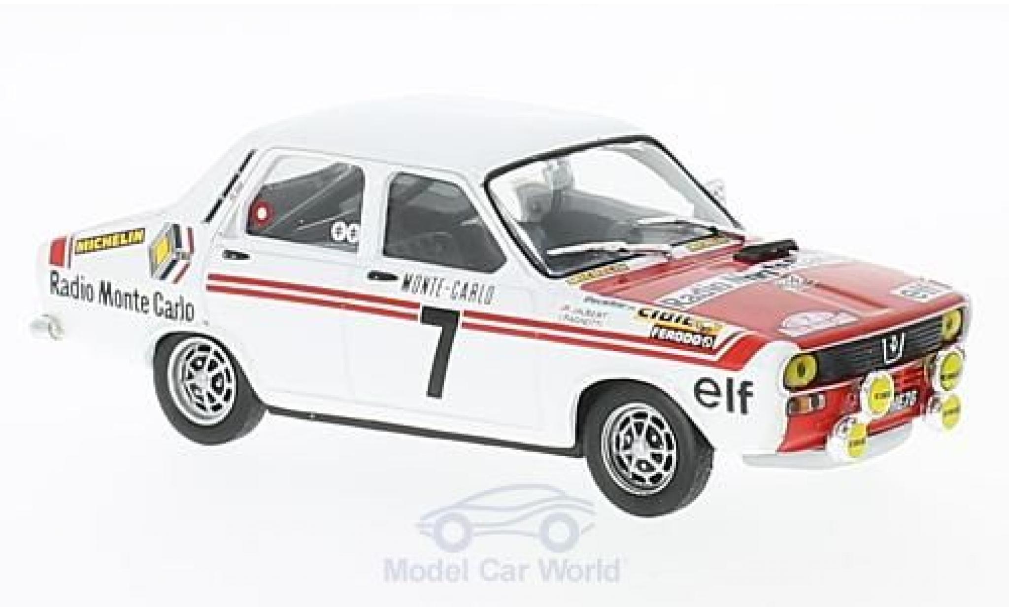 Renault 12 1/43 SpecialC Gordini No.7 Rallye Monte Carlo 1973 J.Ragnotti/J.Jaubert ohne Vitrine modelauto