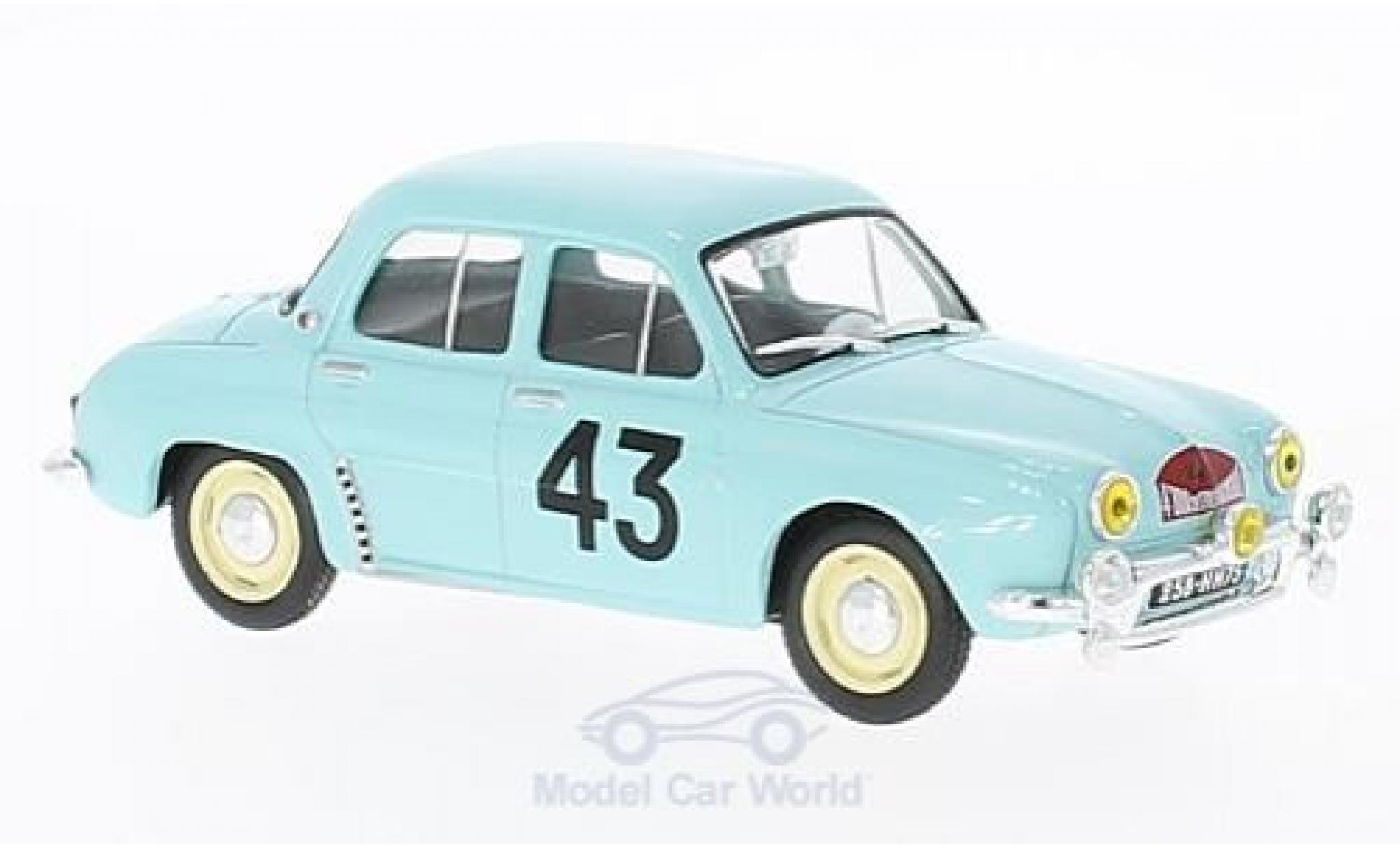 Renault Dauphine 1/43 SpecialC Gordini No.43 Tour de Corse 1959 H.Oreiller/J.-B.Canonici ohne Vitrine modelauto