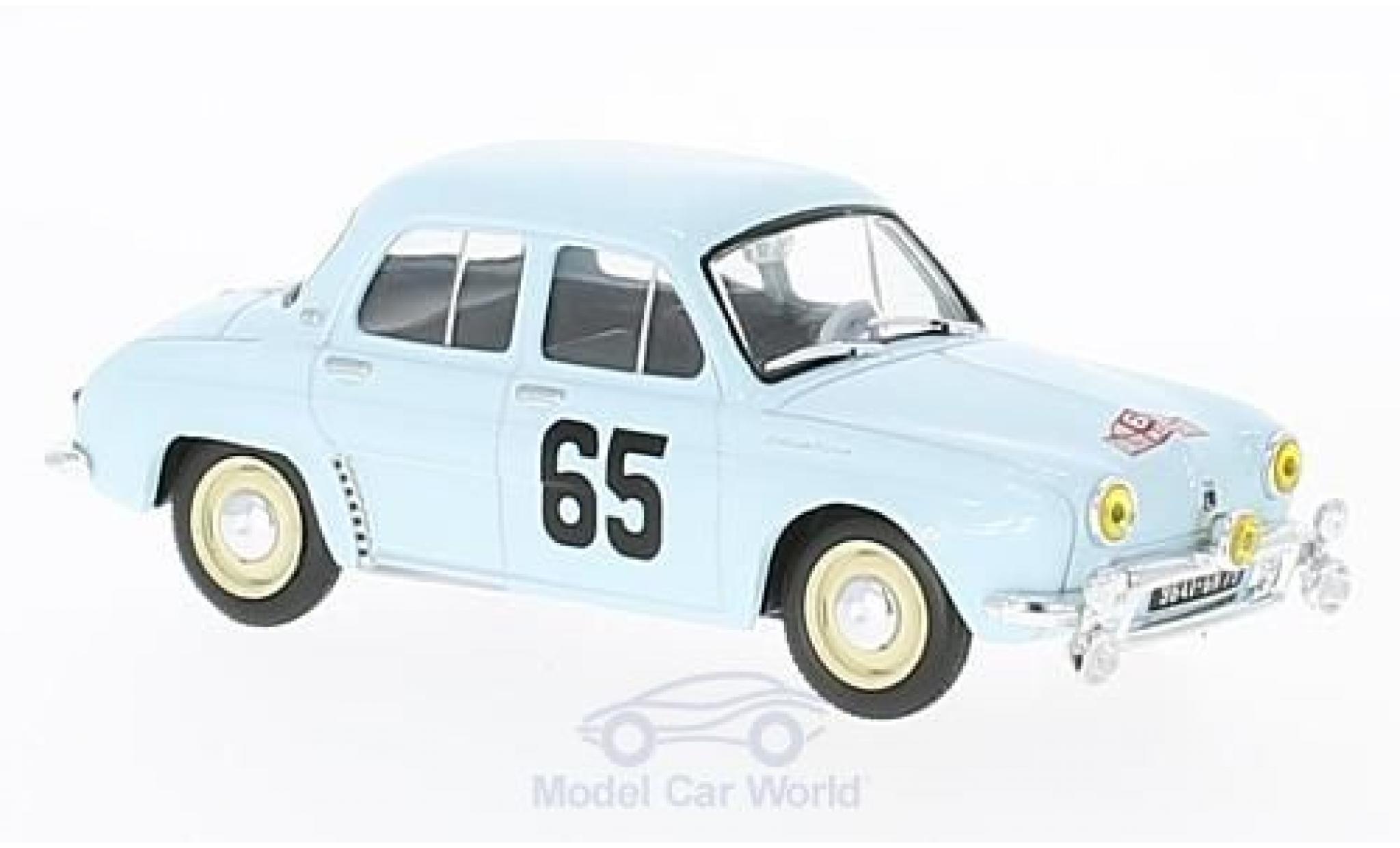 Renault Dauphine 1/43 SpecialC Gordini No.65 Rally Monte Carlo 1958 G.Monraisse/J.Feret ohne Vitrine modelauto