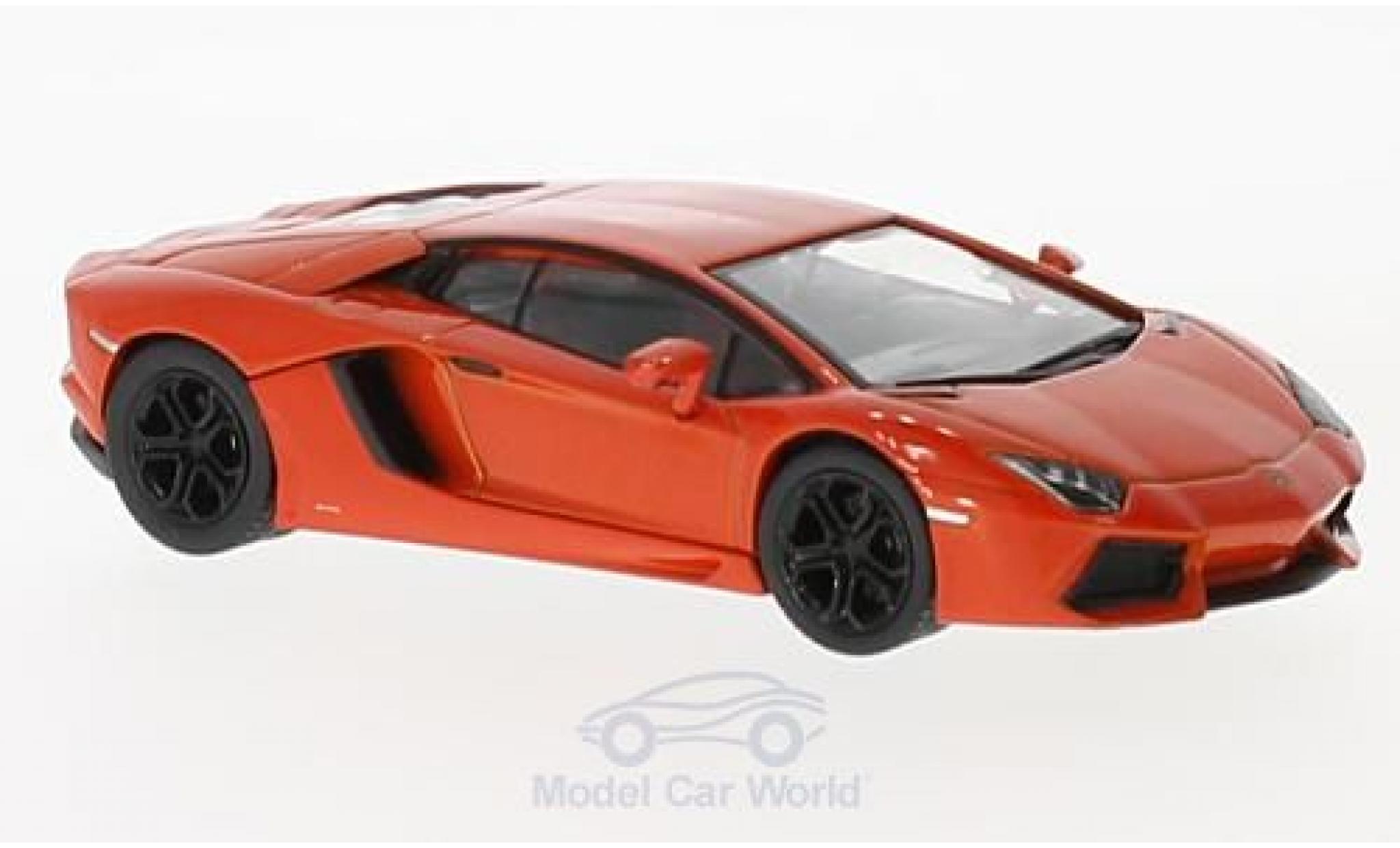 Lamborghini Aventador 1/43 SpecialC LP 700-4 oranje 2010 modelauto