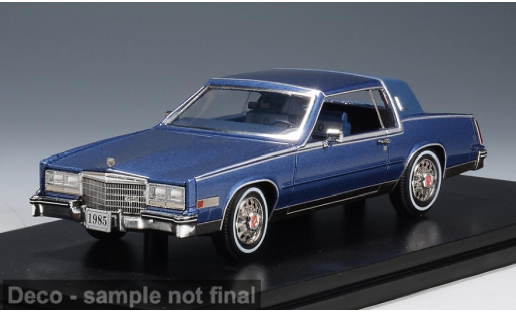 Cadillac Eldorado 1/43 Stamp Models Biarritz blauw 1985 1:43 modelauto