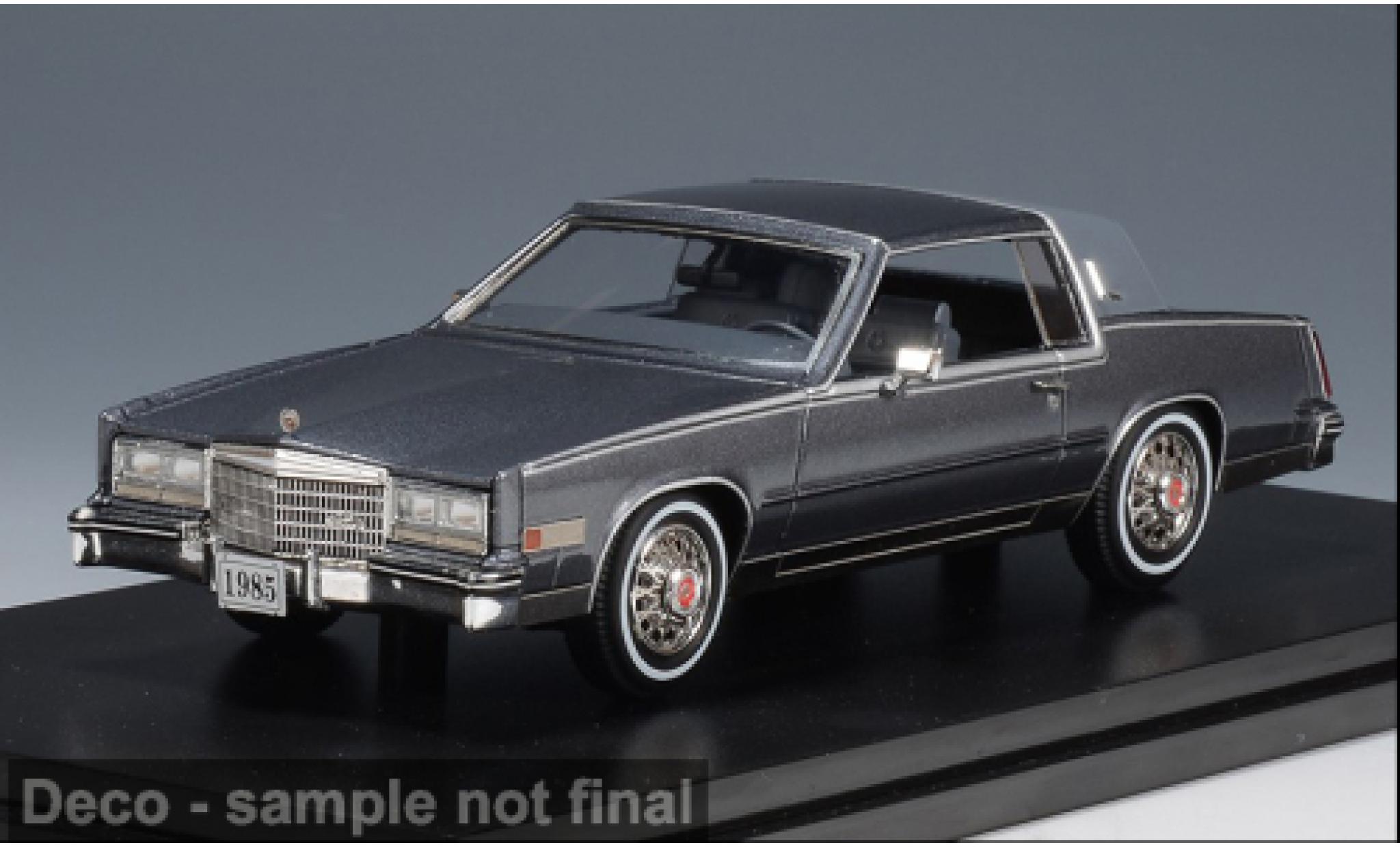 Cadillac Eldorado 1/43 Stamp Models Biarritz grijs 1985 1:43 modelauto