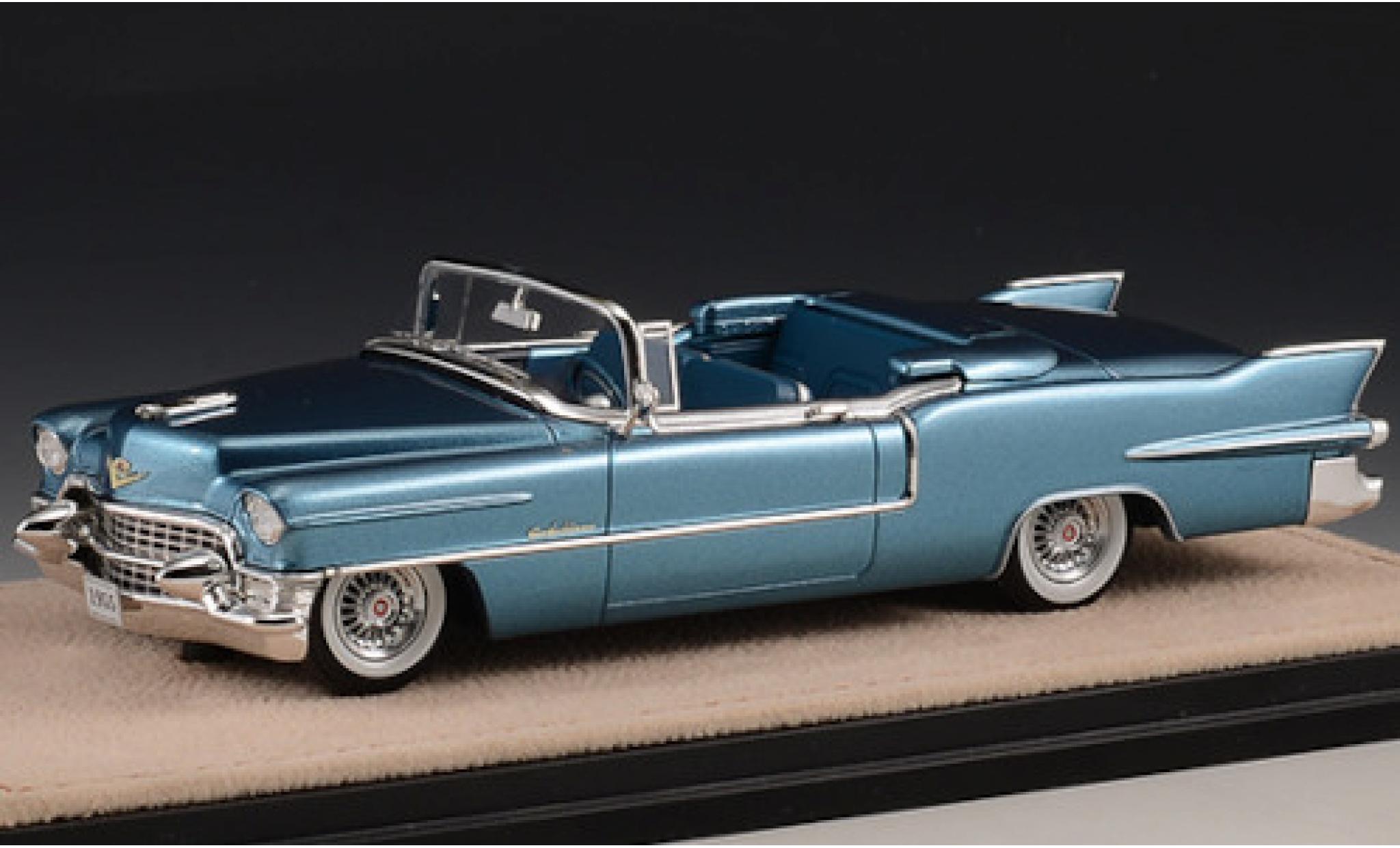 Cadillac Eldorado 1/43 Stamp Models Biarritz metallic blauw 1955 modelauto