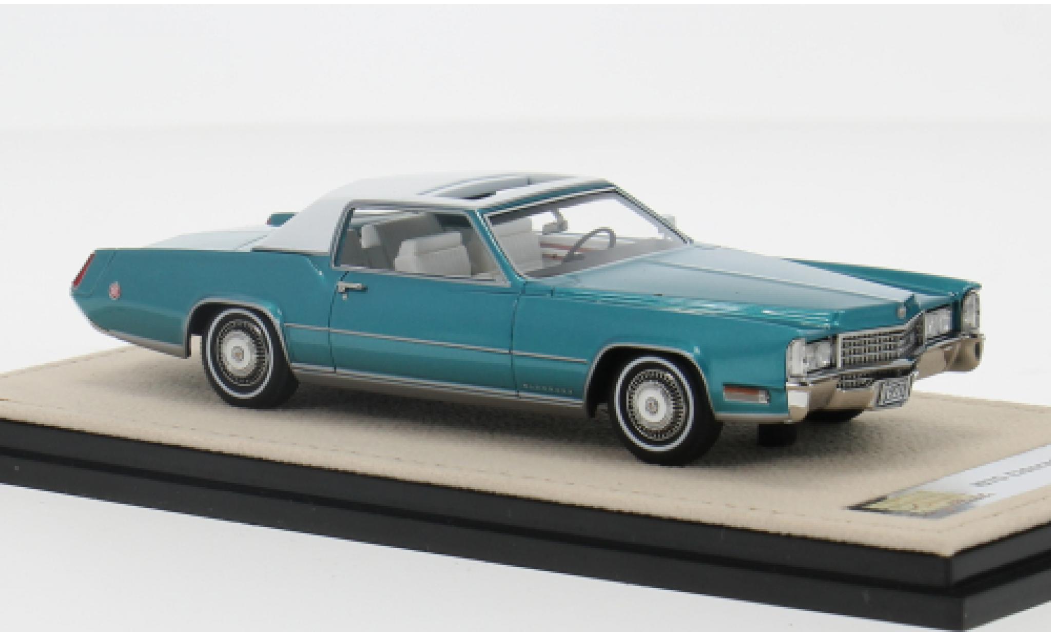 Cadillac Eldorado 1/43 Stamp Models Biarritz turquoise 1970 1:43 modelauto