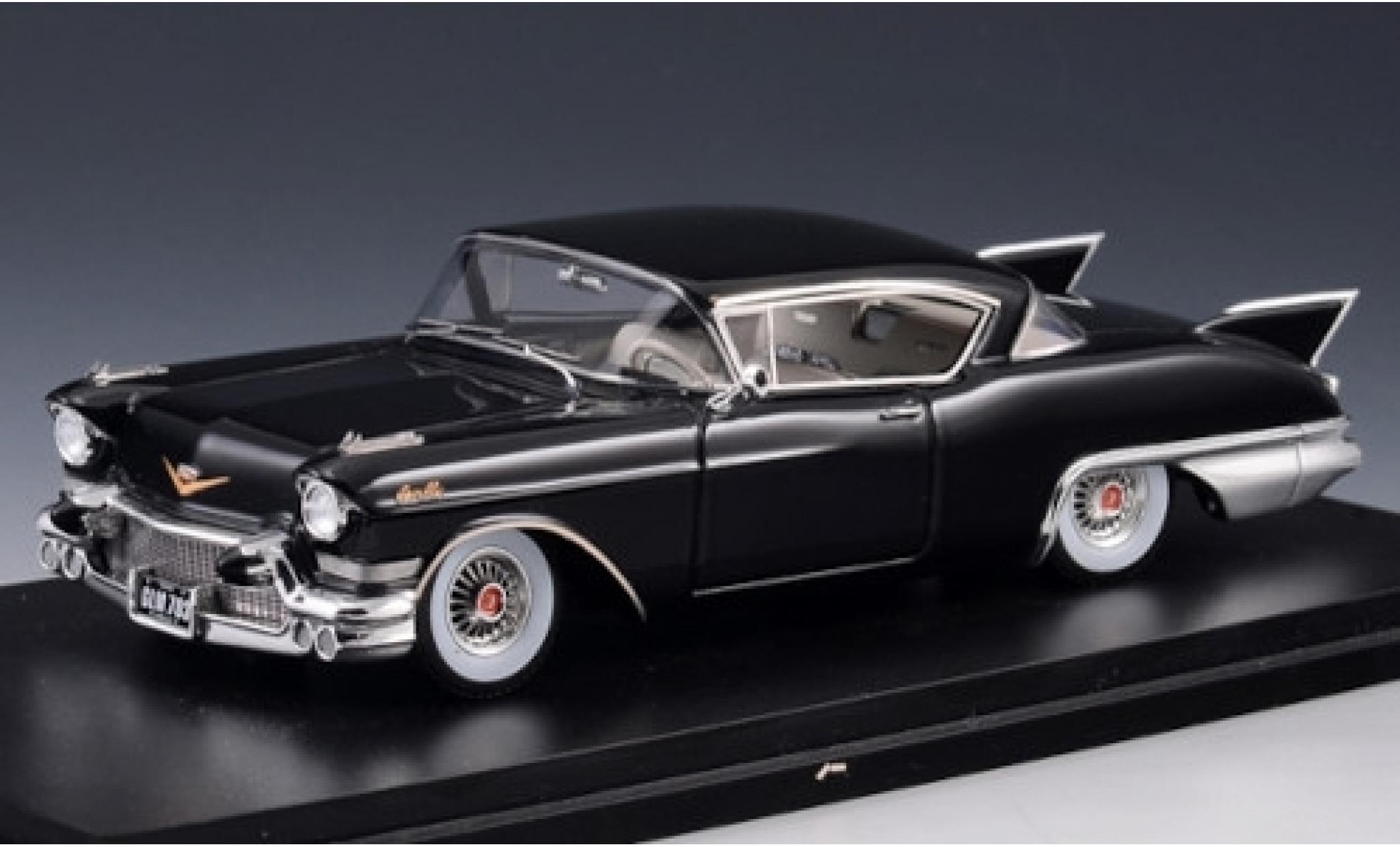 Cadillac Eldorado 1/43 Stamp Models Seville zwart 1957 modelauto