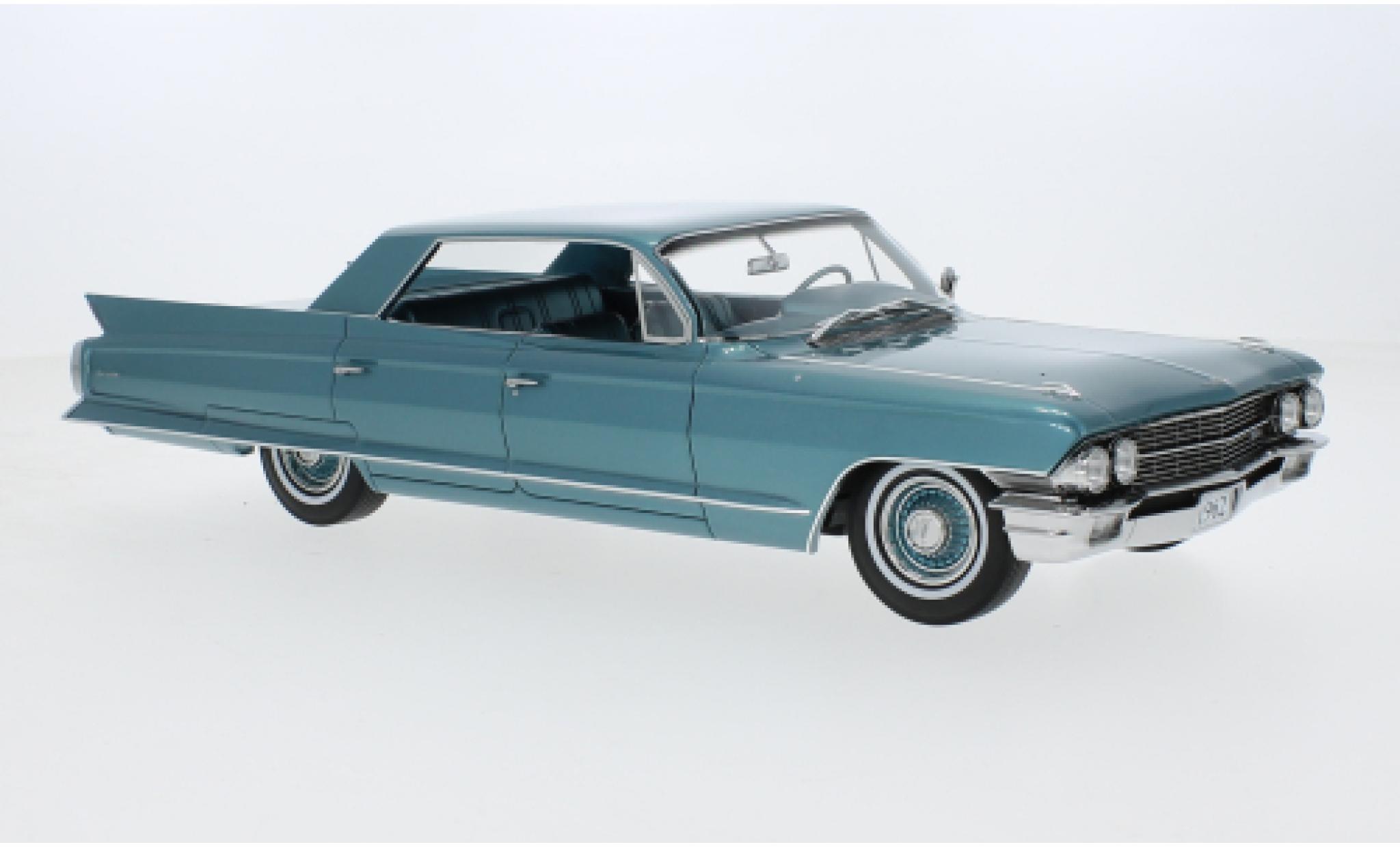 Cadillac Sedan 1/18 Stamp Models DeVille metallic turquoise 1962 modelauto