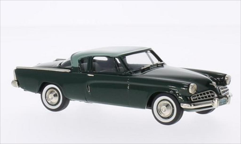 Studebaker Commander 1/43 Brooklin Coupe grun/grun 1954 modelauto