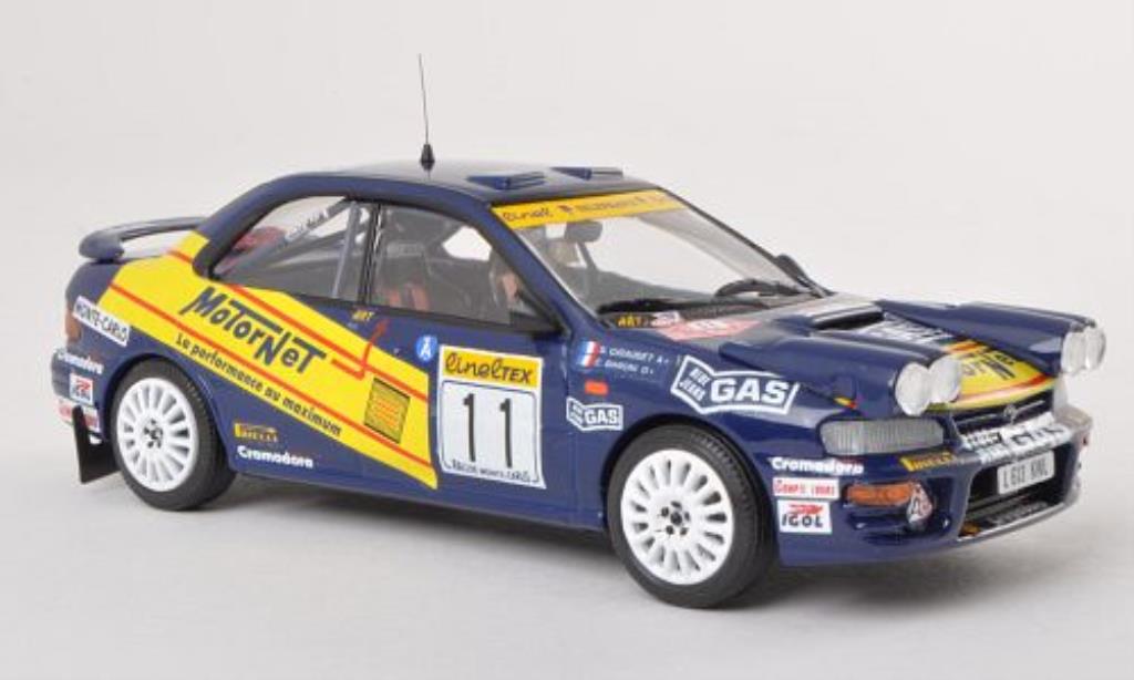 Subaru Impreza 1/43 Trofeu 4x4 Turbo No.11 MotorNet Rallye Monte Carlo 1996 /C.Baroni modelauto