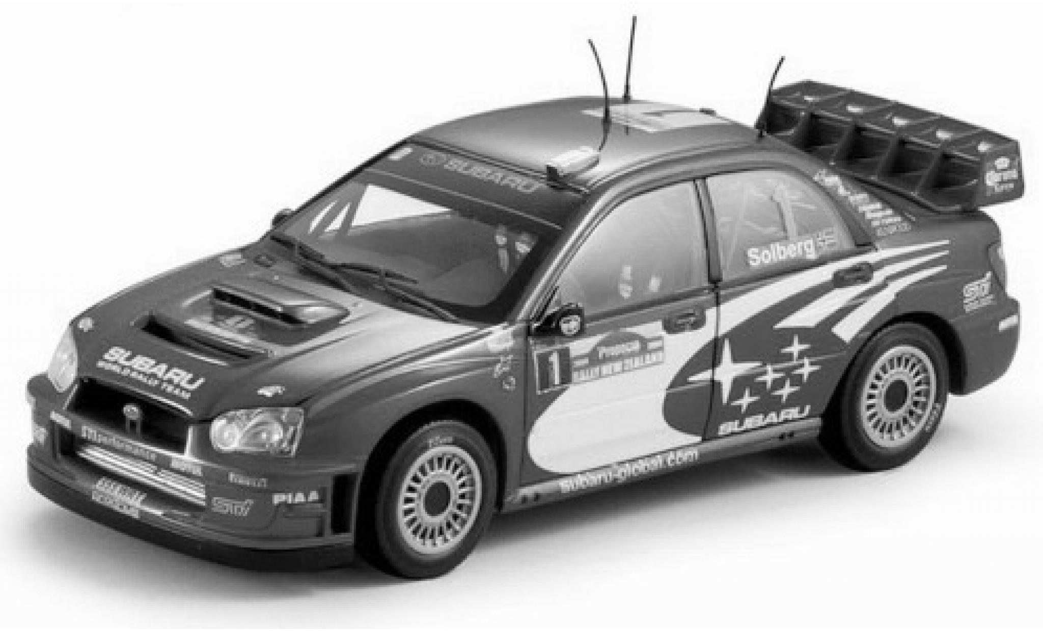 Subaru Impreza 1/18 Sun Star WRC Rallye WM Rallye Neuseeland 2004 #1 P.Solberg/P.Mills 1:18 modelauto