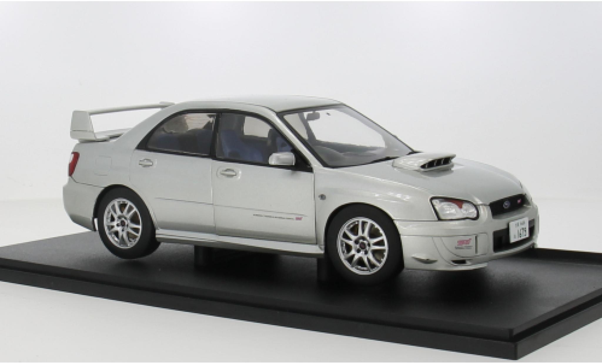 Subaru Impreza 1/18 Solido WRX grijs 2003 1:18 modelauto
