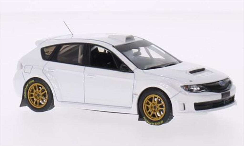 Subaru Impreza WRX 1/43 IXO WRX STI wit 2011 modelauto