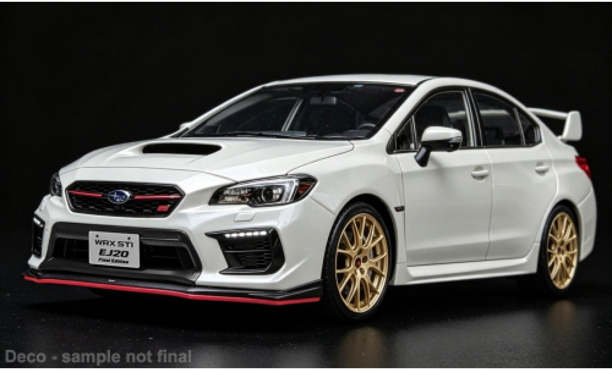 Subaru WRX 1/18 Sun Star STI EJ20 wit 1:18 modelauto