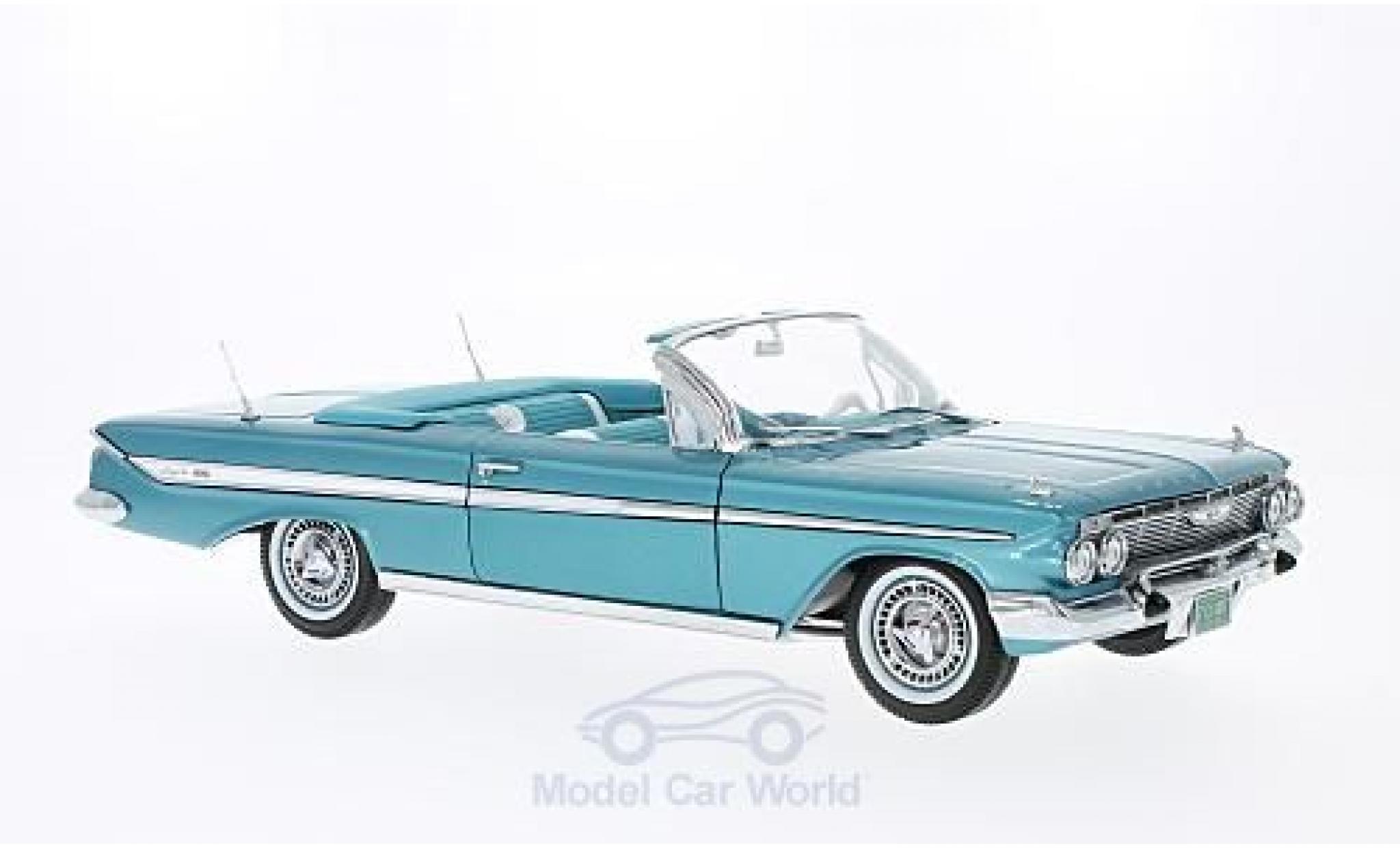 Chevrolet Impala 1961 1/18 Sun Star Cabriolet metallic t&uuml;rkis 1961 modelauto