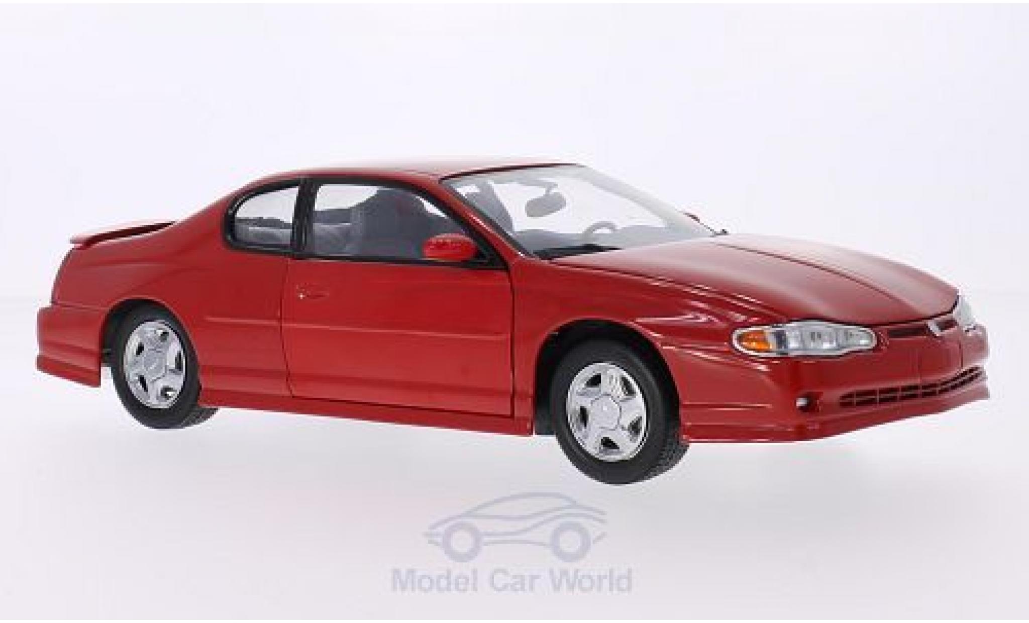 Chevrolet Monte Carlo 1/18 Sun Star SS rood 2000 modelauto