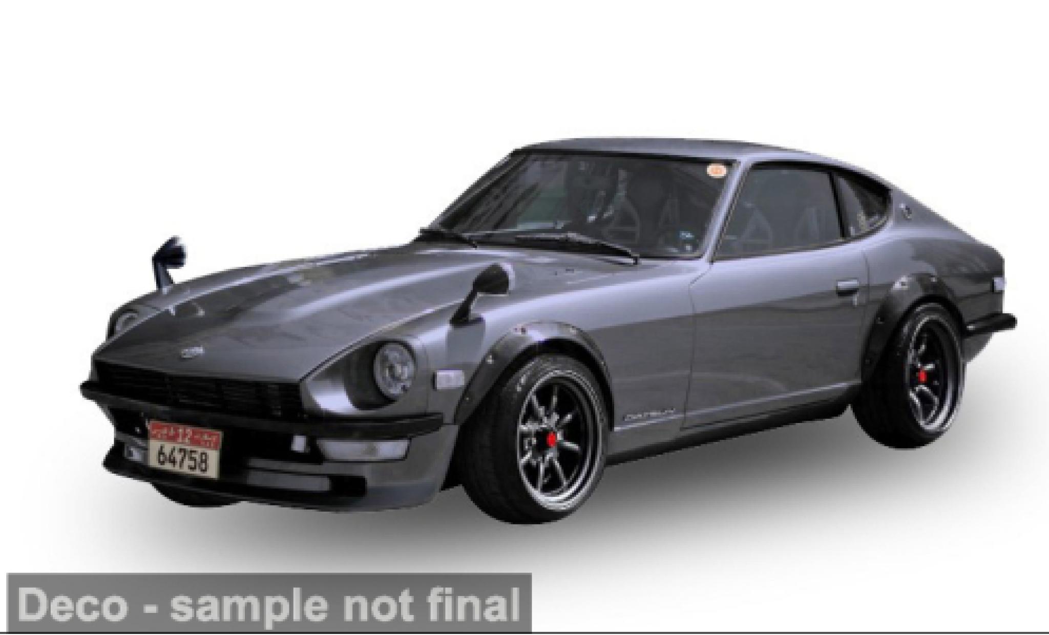 Datsun 240Z 1/18 Sun Star grijs 1971 1:18 modelauto