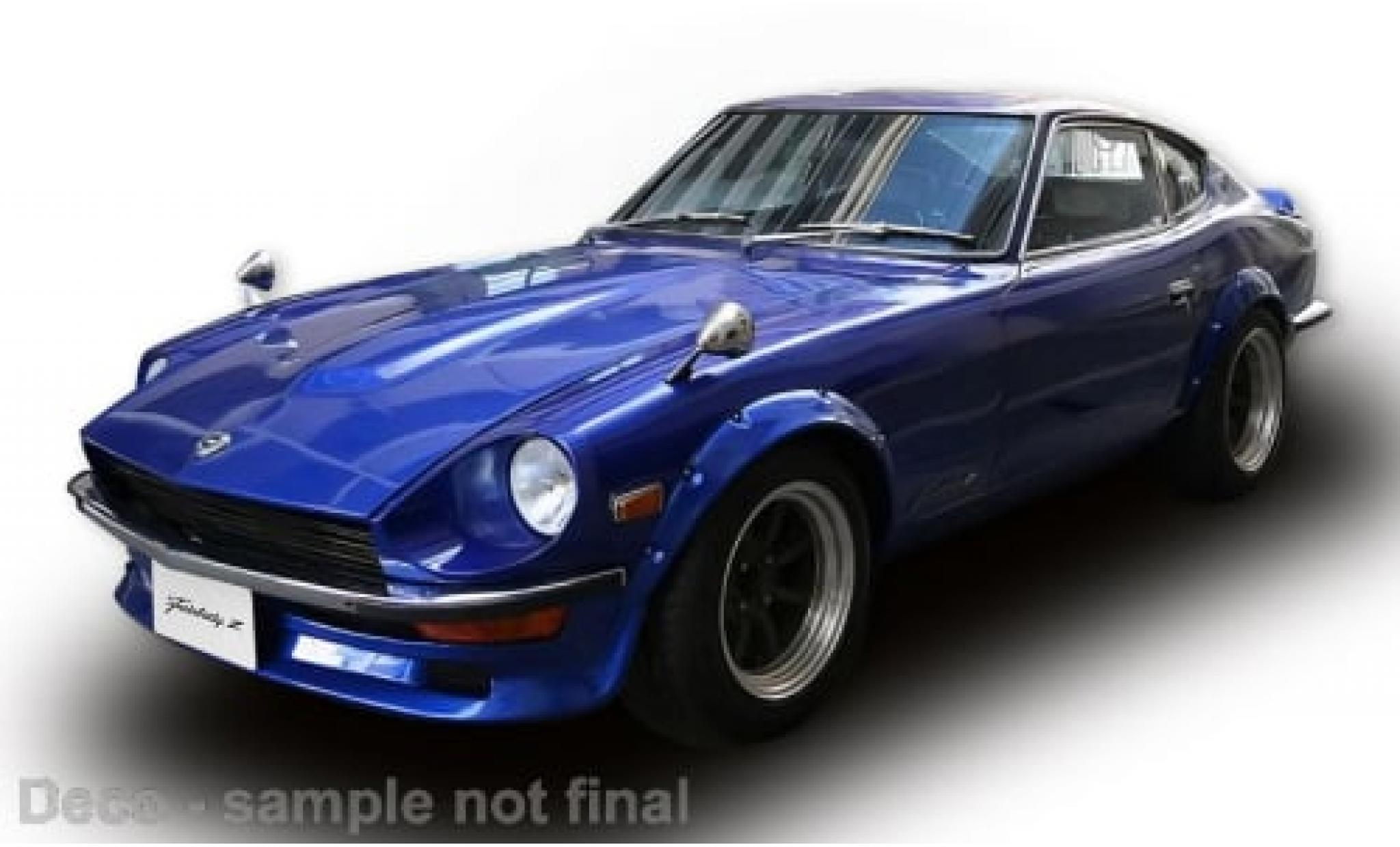Datsun Fairlady 1/18 Sun Star Z (S30) blauw RHD 1970 1:18 modelauto