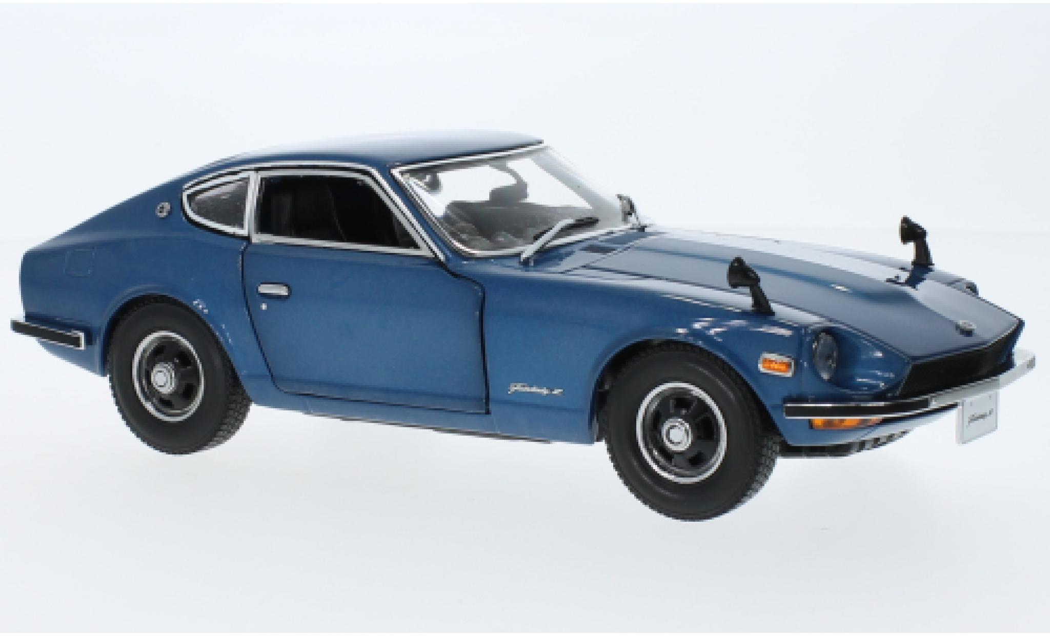 Datsun Fairlady 1/18 Sun Star Z (S30) metallic blauw RHD 1970 1:18 modelauto