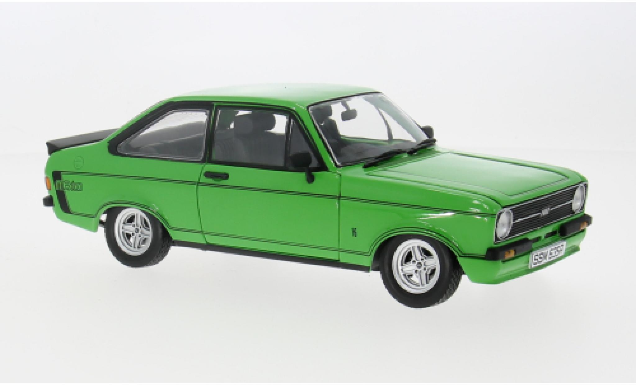 Ford Escort 1/18 Sun Star MkII Mexico groen RHD 1976 1:18 modelauto