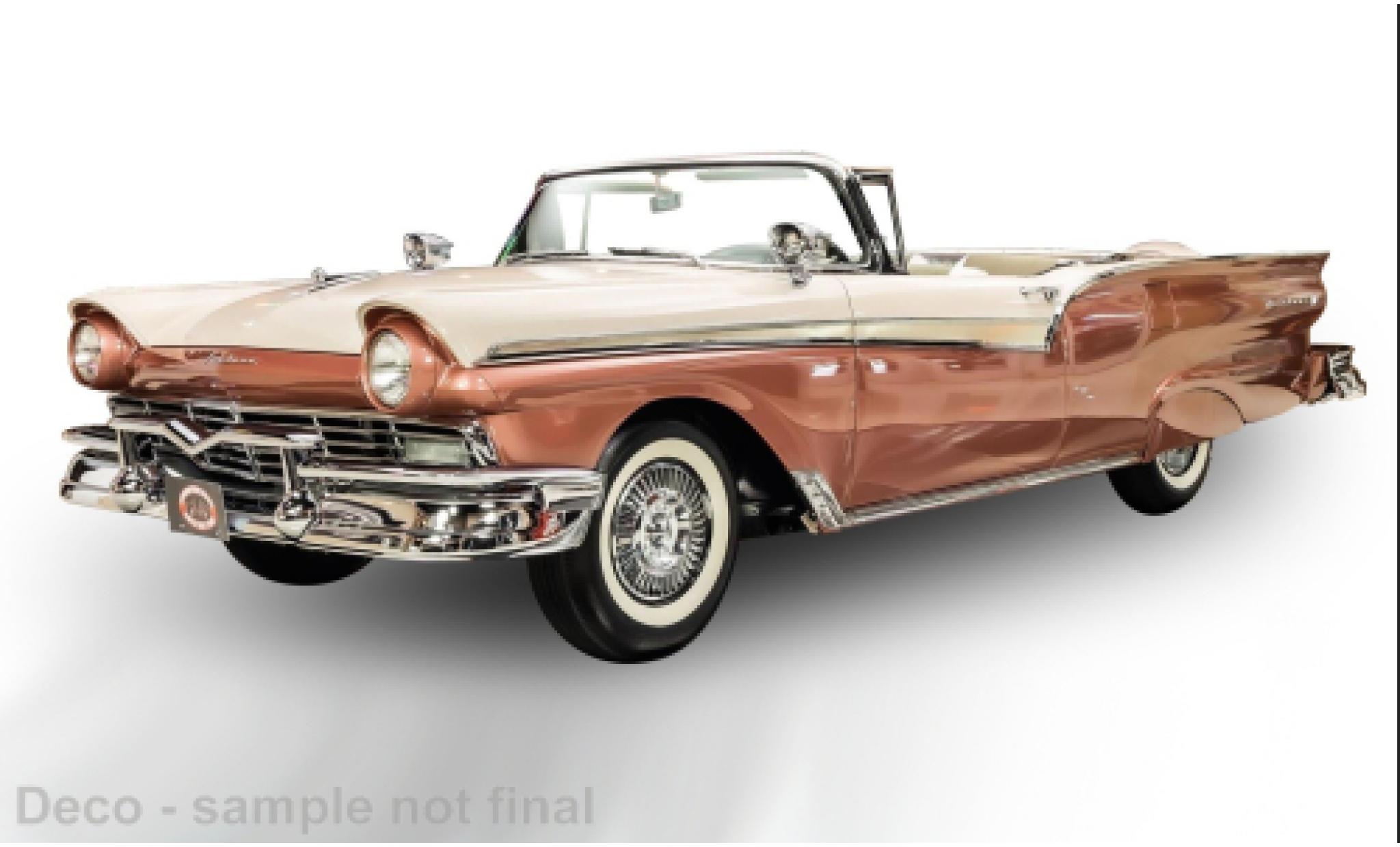 Ford Fairlane 1/18 Sun Star 500 Skyliner bronze/beige 1957 1:18 modelauto
