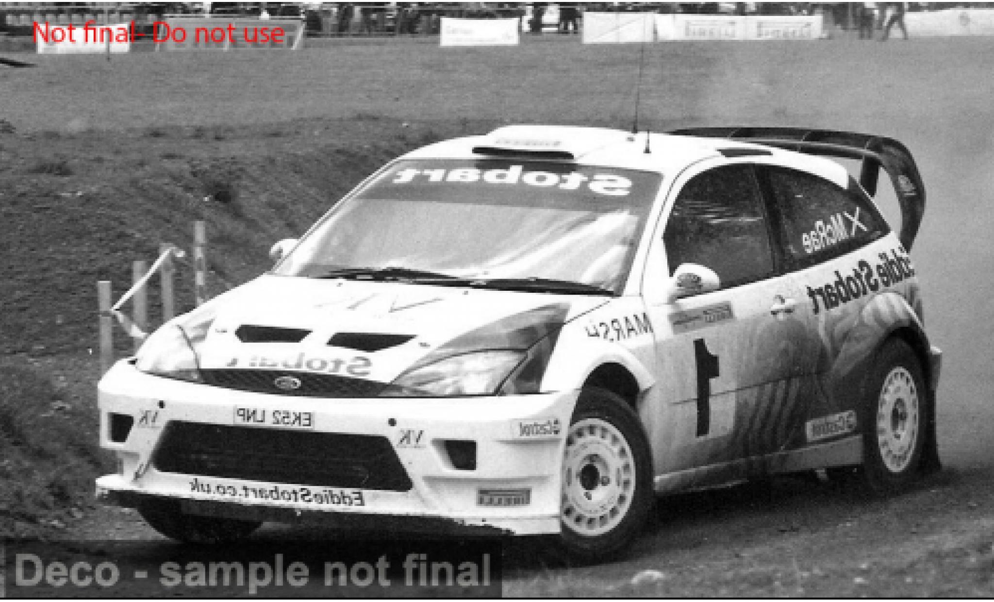 Ford Focus 1/43 Sun Star RS WRC03 Pirelli International Rally 2005 #1 1:43 modelauto
