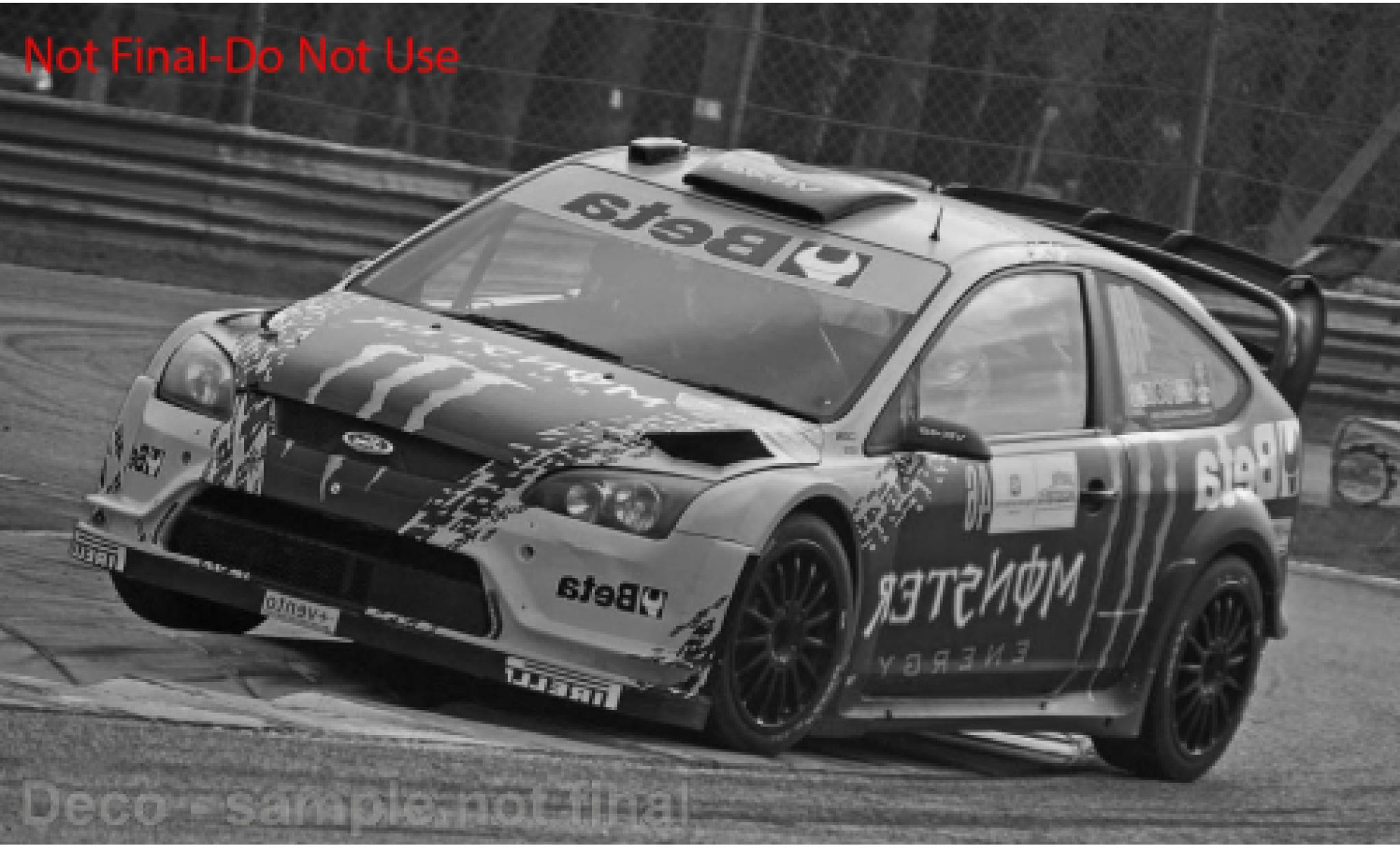 Ford Focus 1/18 Sun Star RS WRC08 No.46 Rallye Monza 2009 1:18 modelauto