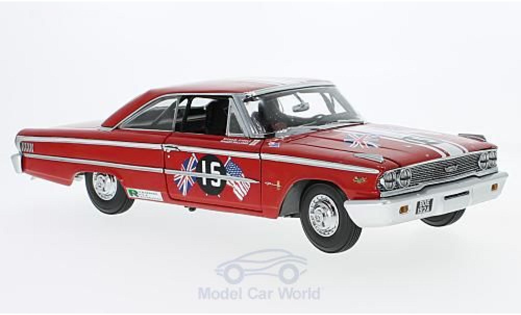 Ford Galaxy 1/18 Sun Star Galaxie 500 XL No.15 Goodwood Revival 2011 St. Marys Trophy Race 1963 B.Williams/M.Steele modelauto