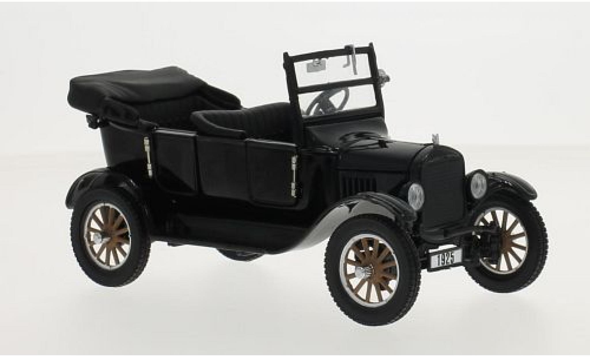 Ford Model T 1/24 Sun Star Touring zwart 1925 Verdeck ougroen modelauto